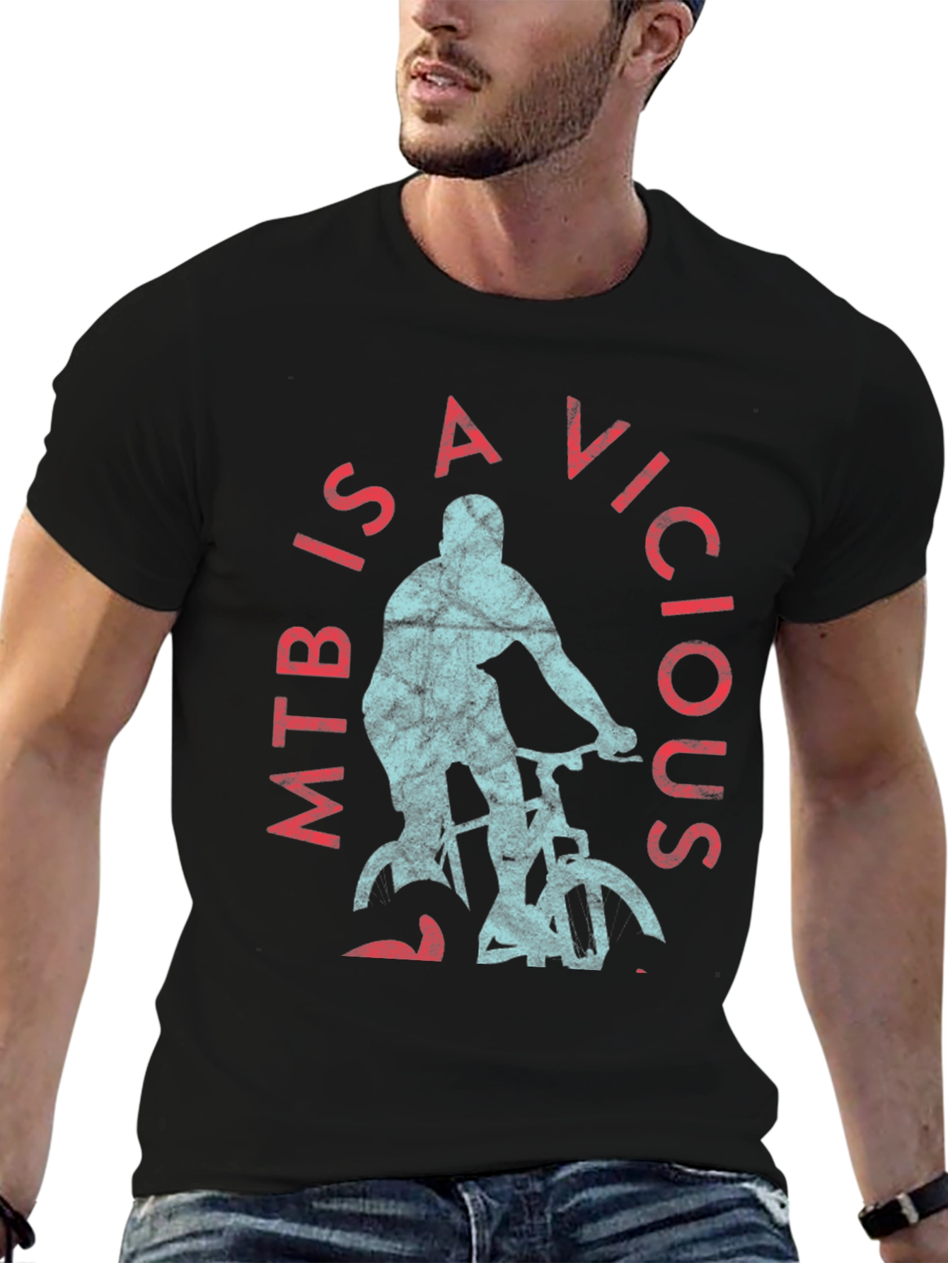 MTB Is a Vicious Sport Graphic T-Shirt