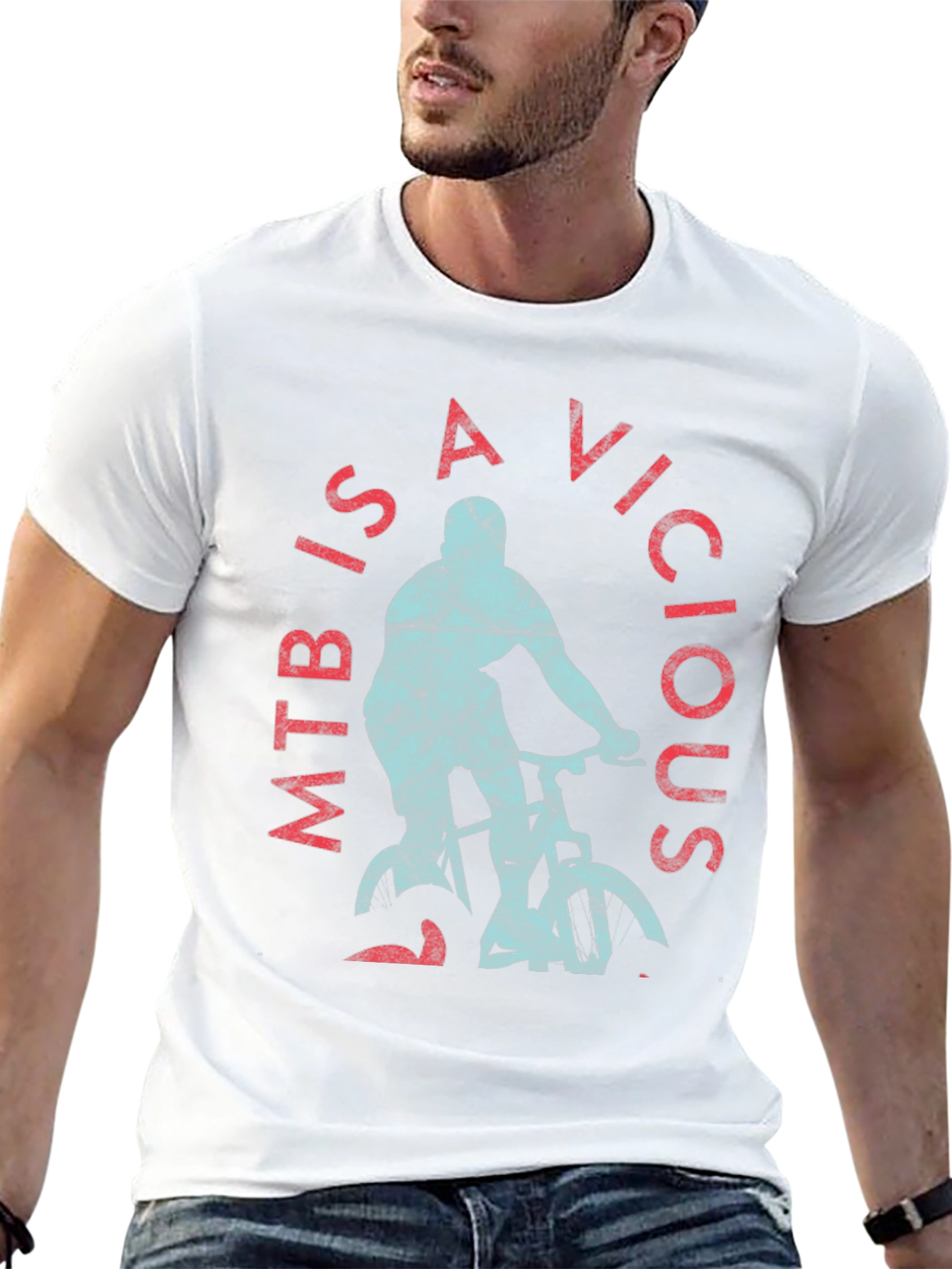 MTB Is a Vicious Sport Graphic T-Shirt