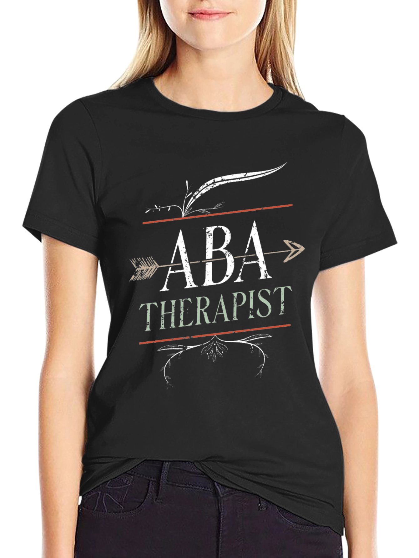 ABA Therapist Arrow T-Shirt - Unisex Cotton Tee