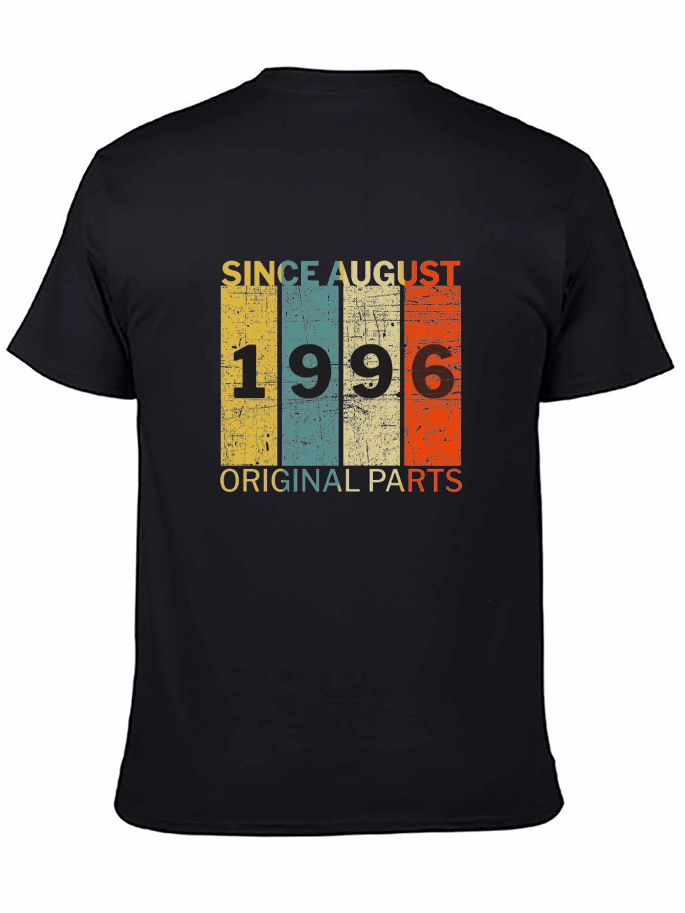 Since August 1996 T-Shirt Original Parts Birthday Gift