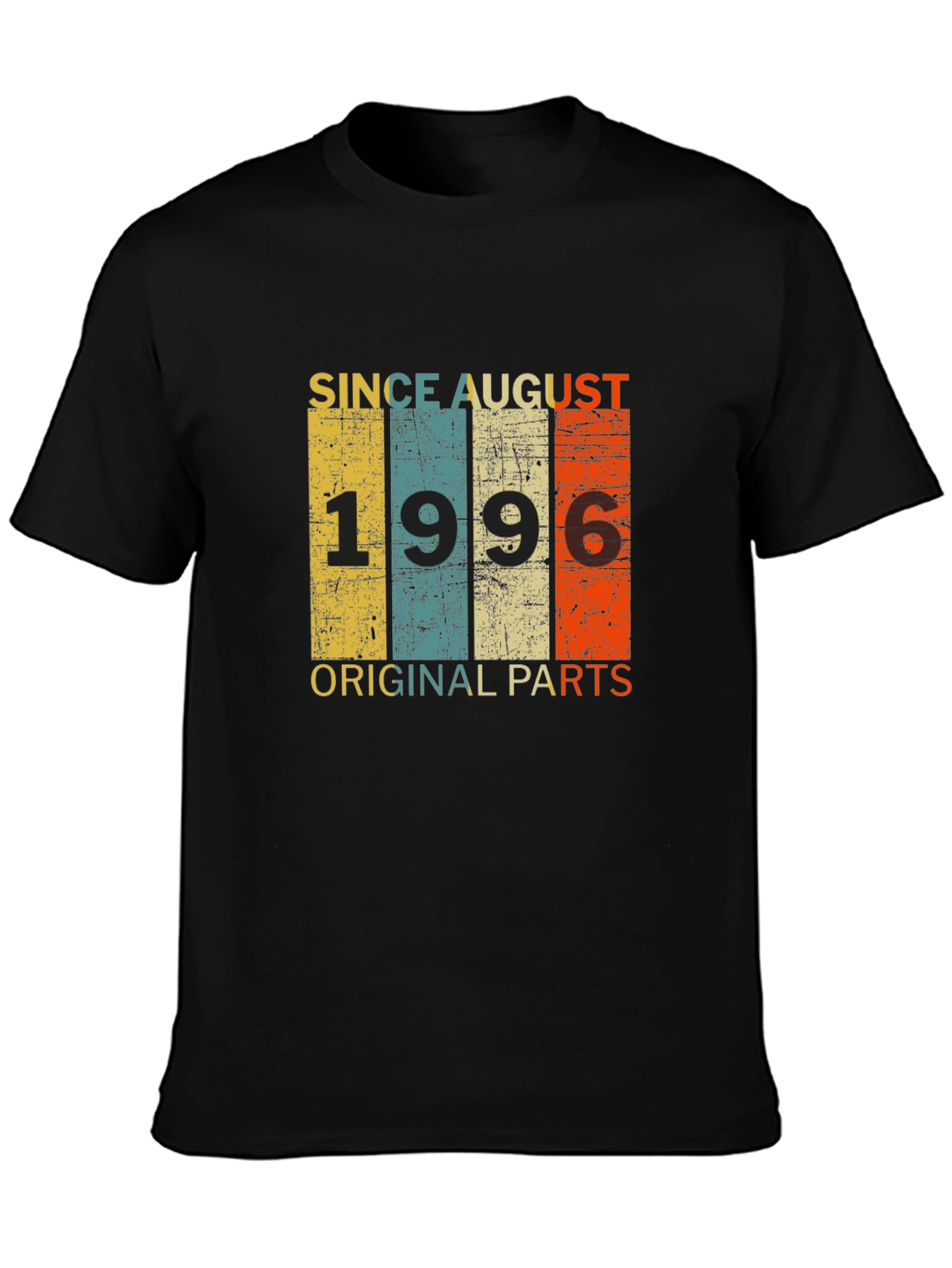 Since August 1996 T-Shirt Original Parts Birthday Gift