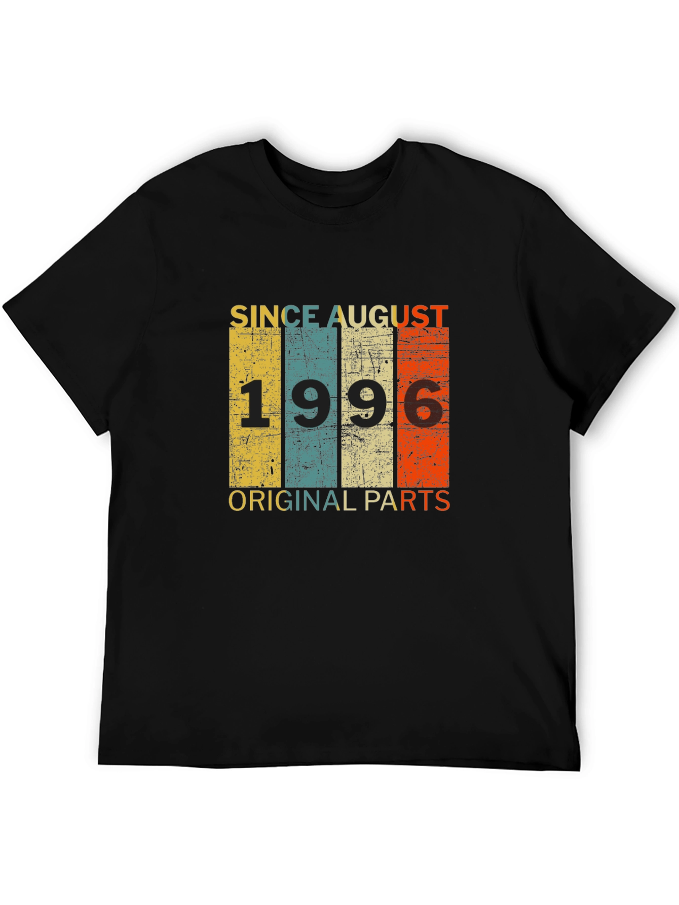 Since August 1996 T-Shirt Original Parts Birthday Gift
