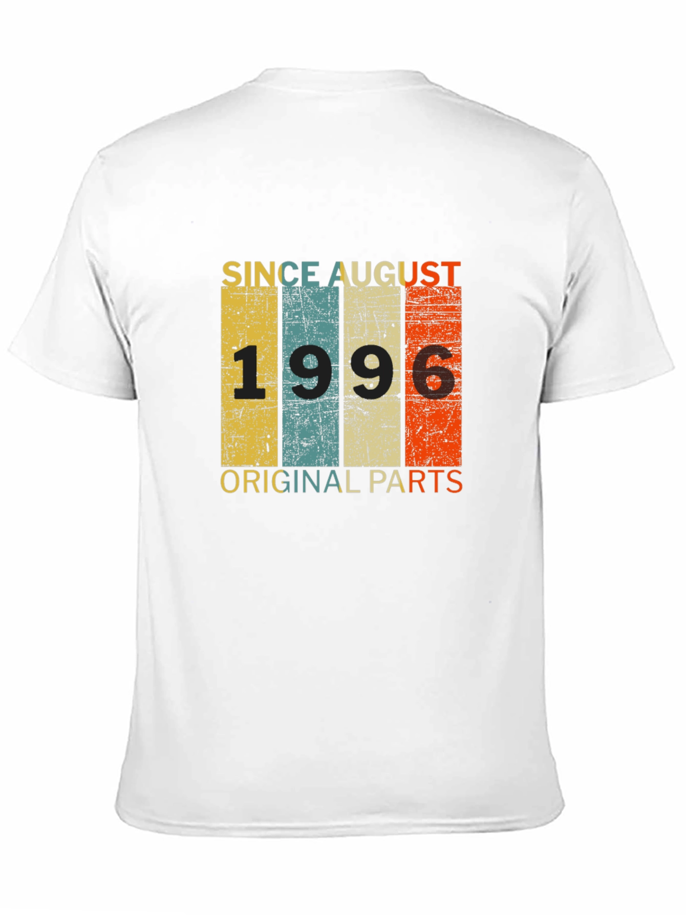 Since August 1996 T-Shirt Original Parts Birthday Gift