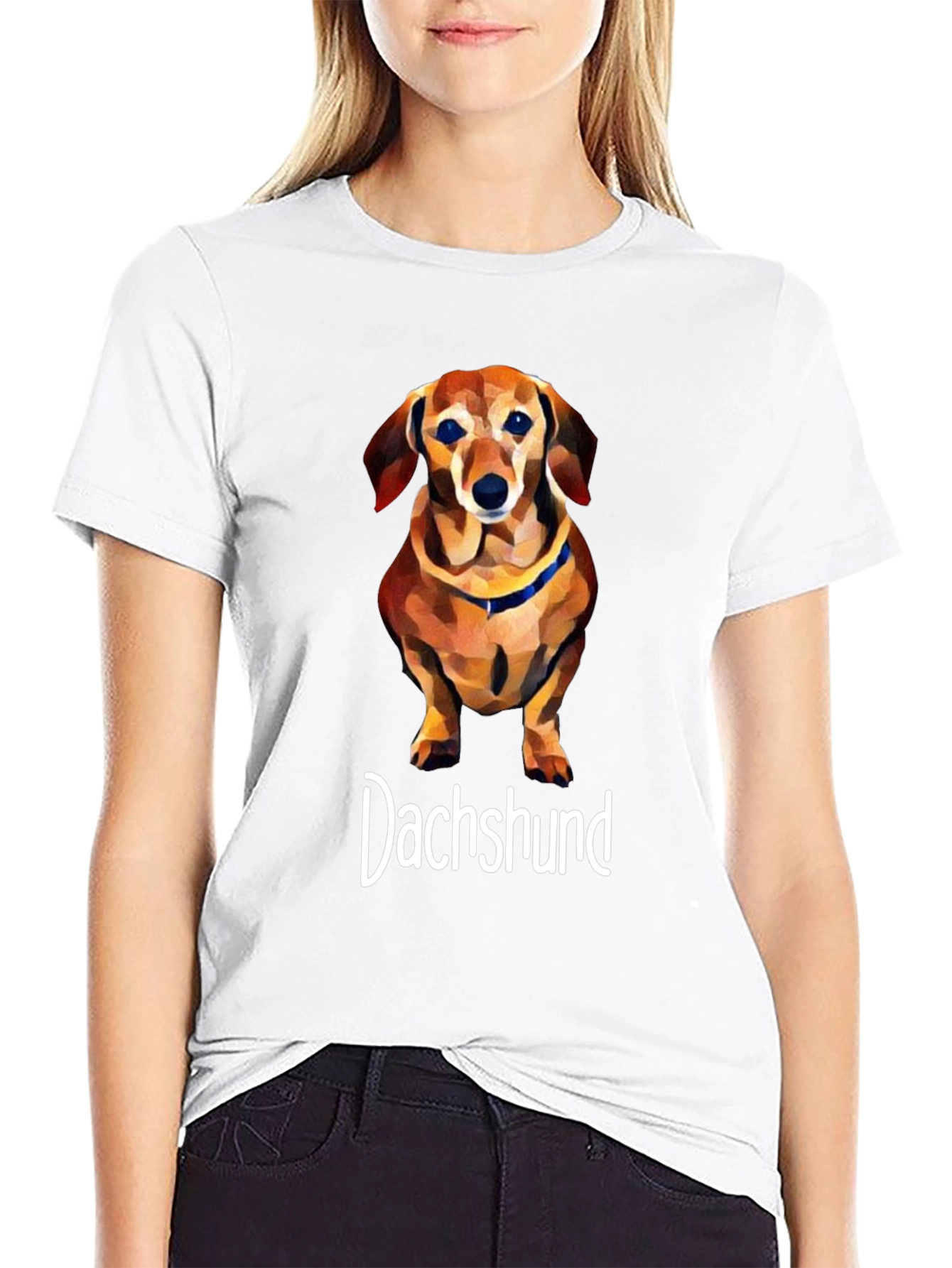 Dachshund Dog Graphic T-Shirt - Unisex Cotton Tee