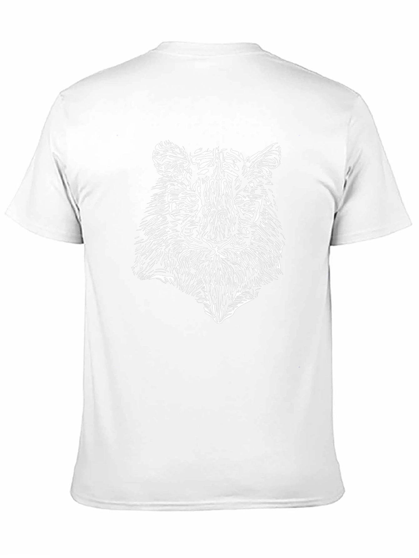 Tiger Graphic Print Black T-Shirt