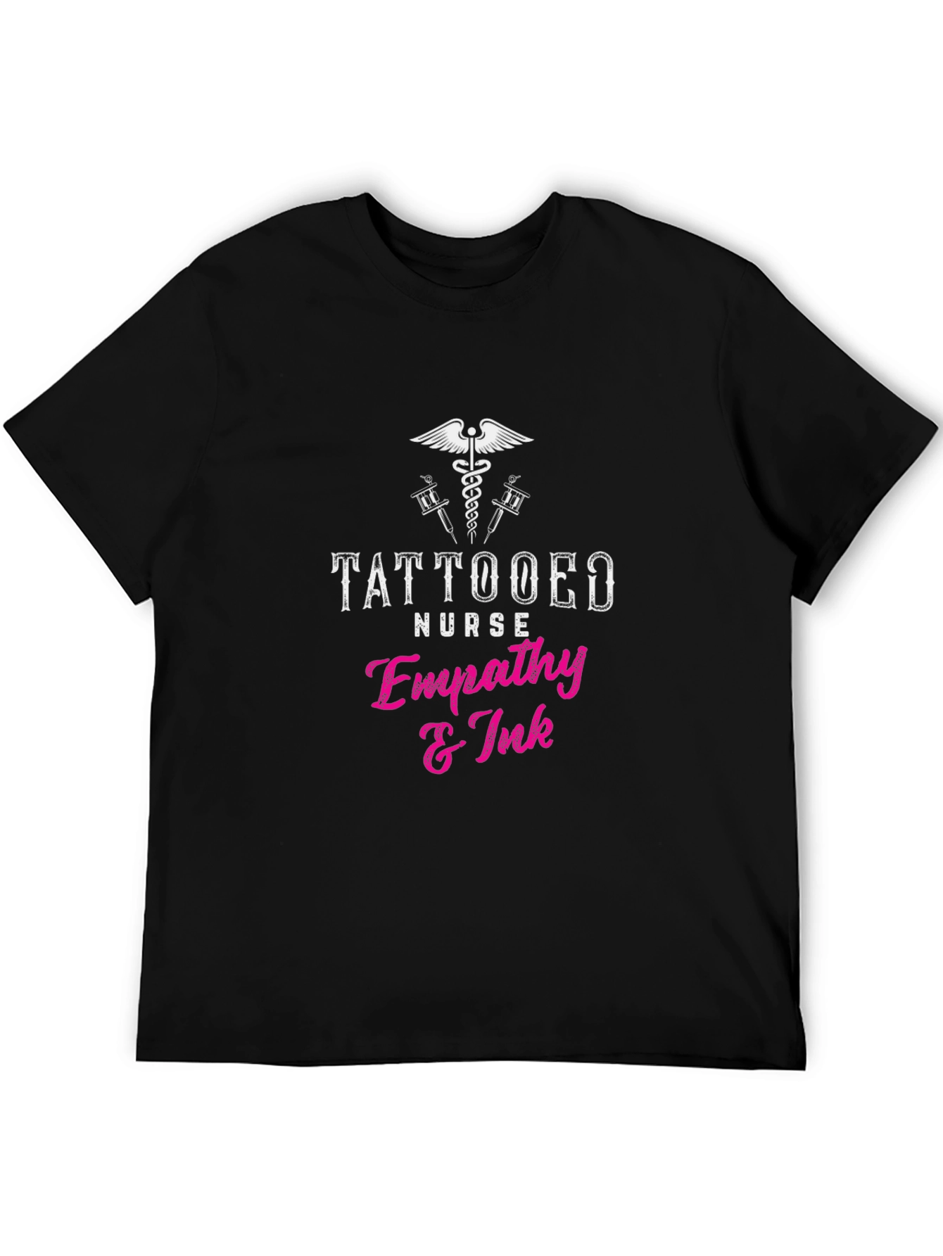 Tattooed Nurse Empathy & Ink Graphic T-Shirt