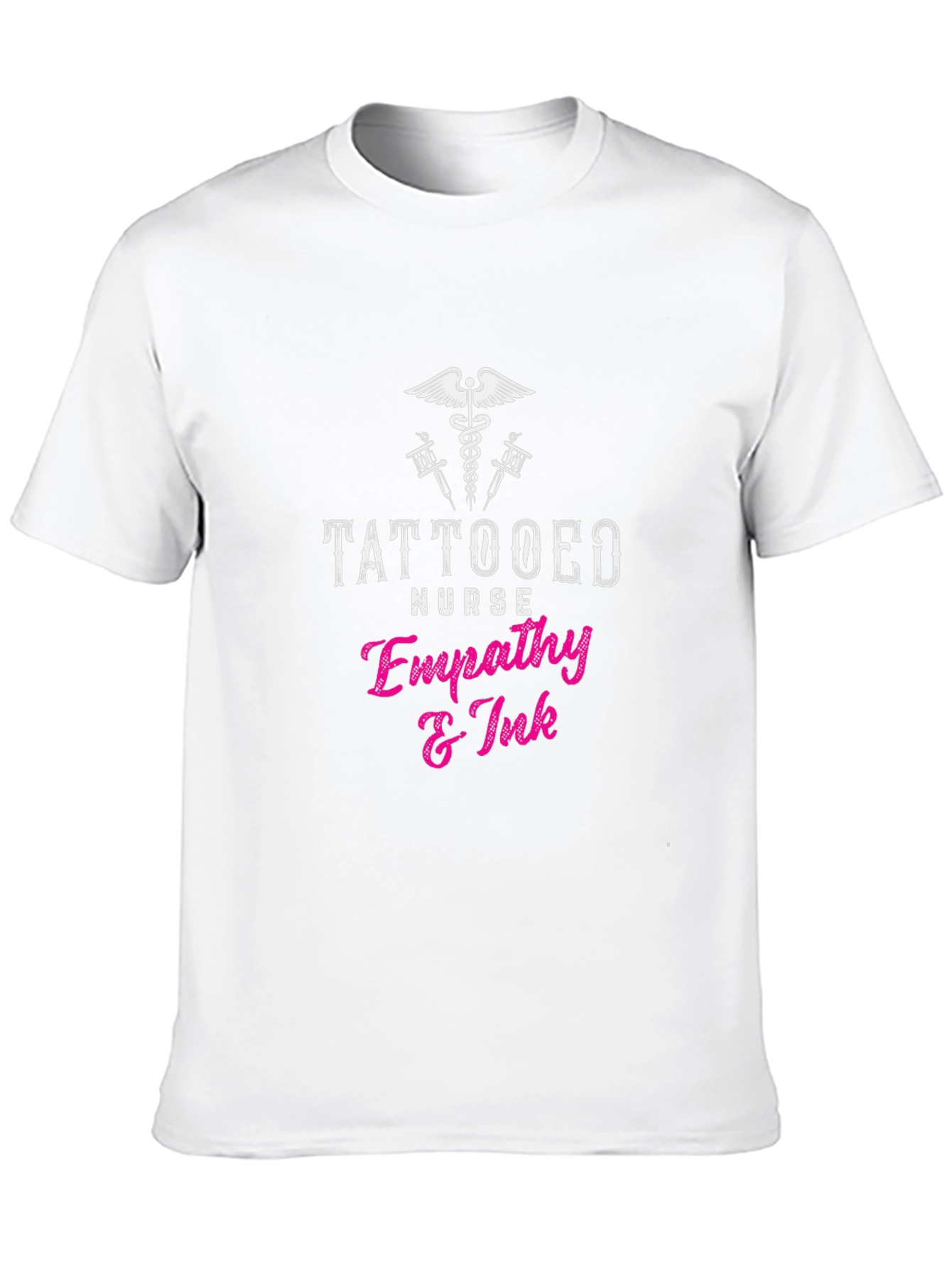 Tattooed Nurse Empathy & Ink Graphic T-Shirt