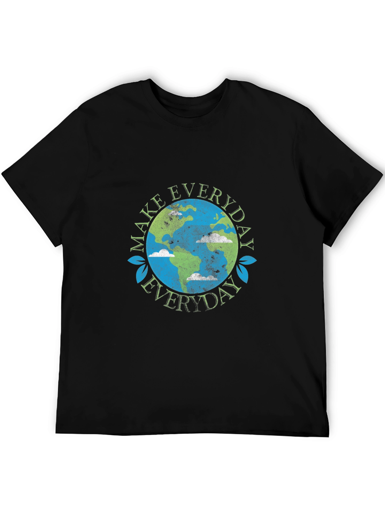 Eco-Friendly Earth Graphic T-Shirt
