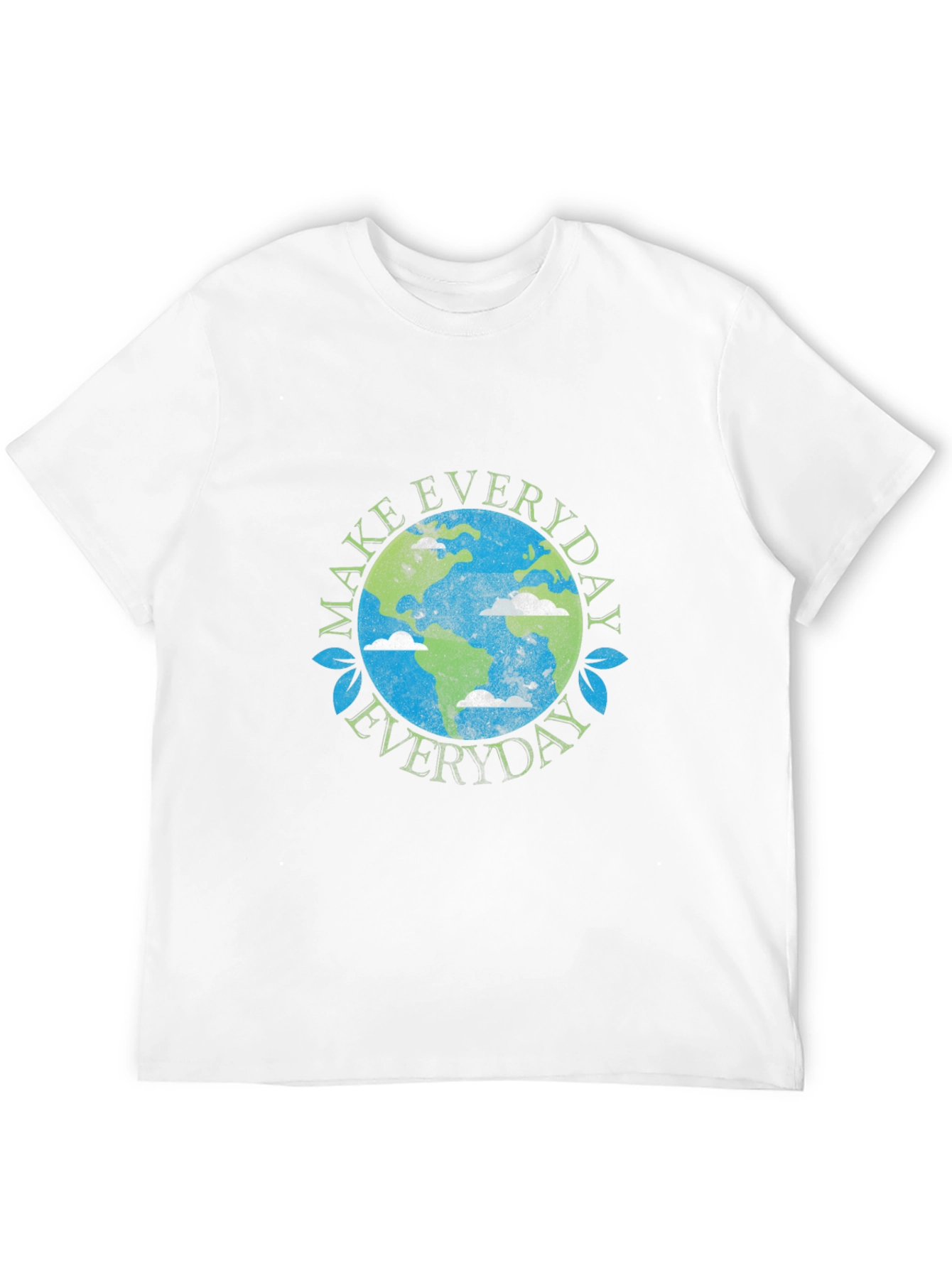 Eco-Friendly Earth Graphic T-Shirt