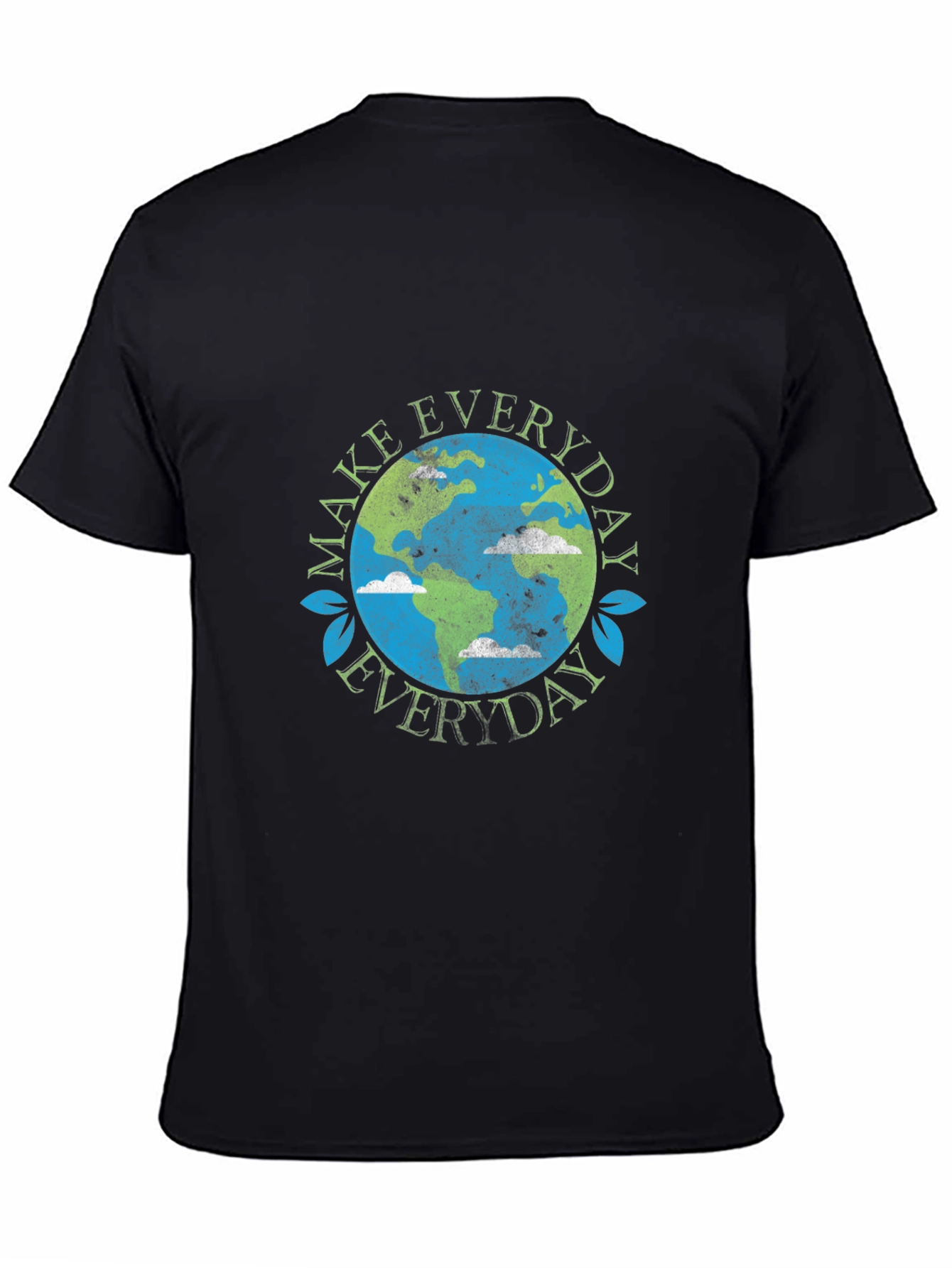 Eco-Friendly Earth Graphic T-Shirt