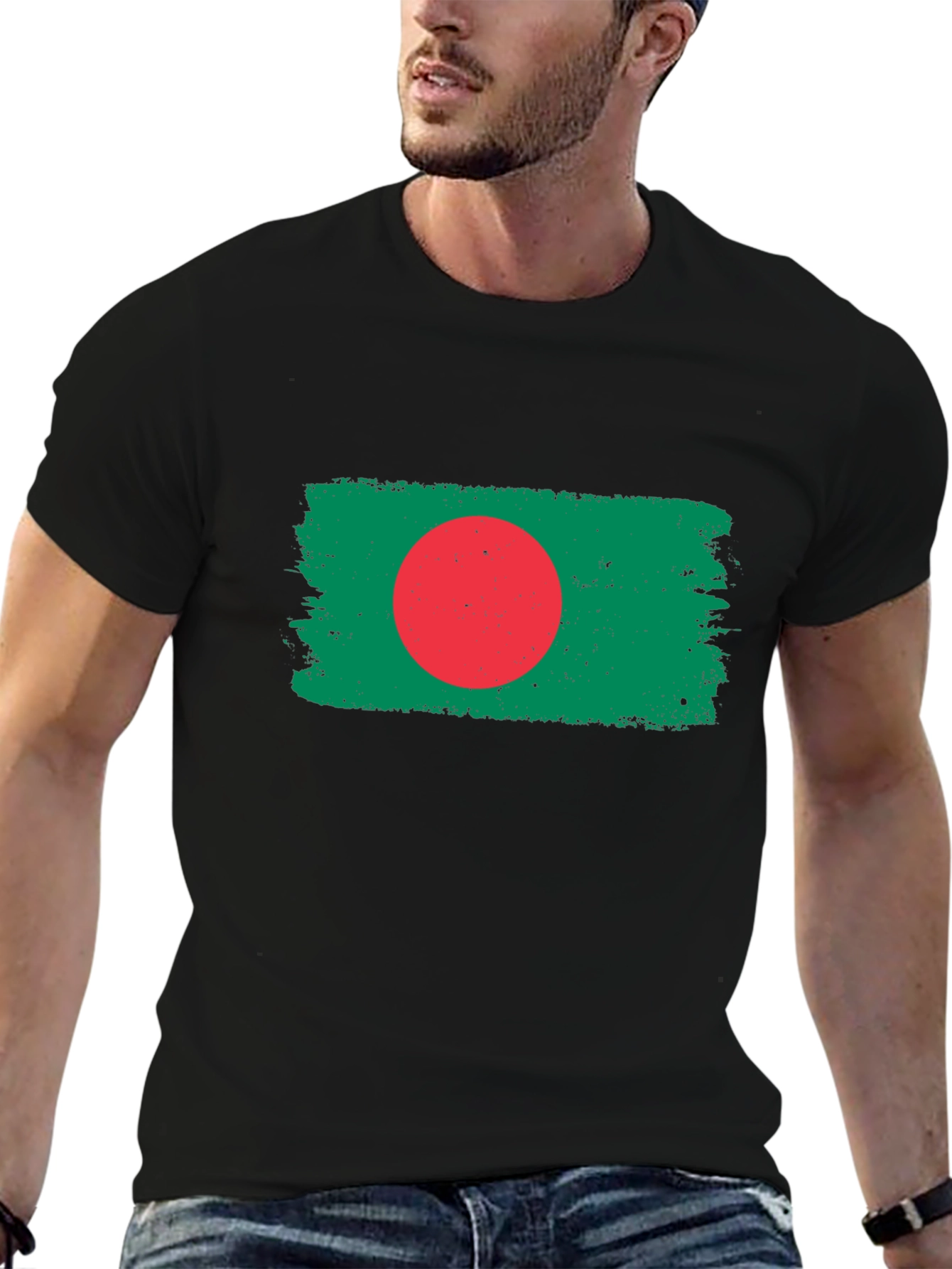 Bangladesh Flag Graphic Tee - Patriotic T-Shirt