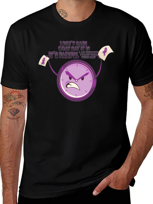 Grumpy Pain Awareness T-Shirt - Black
