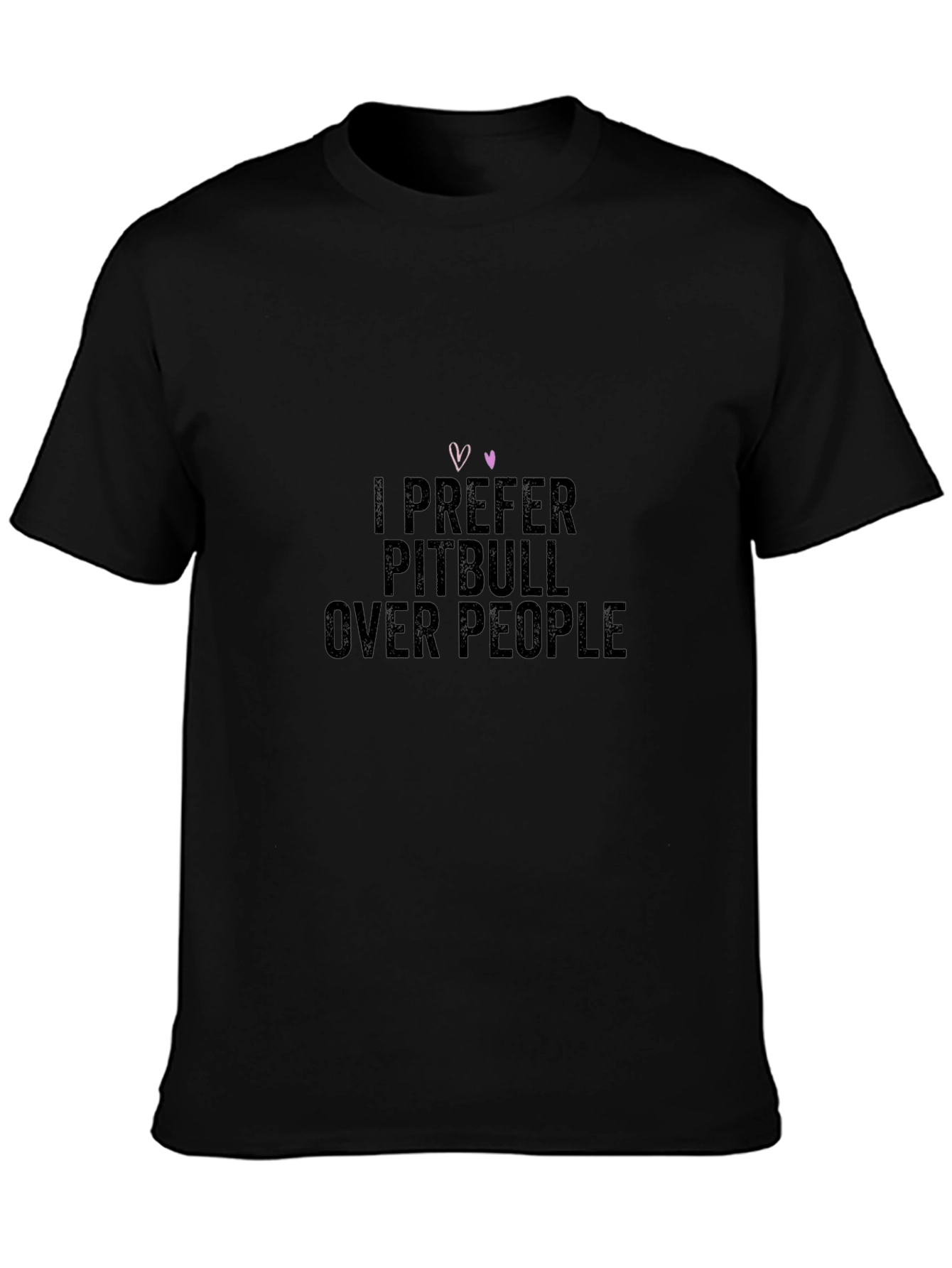 Pitbull Lover Black T-Shirt