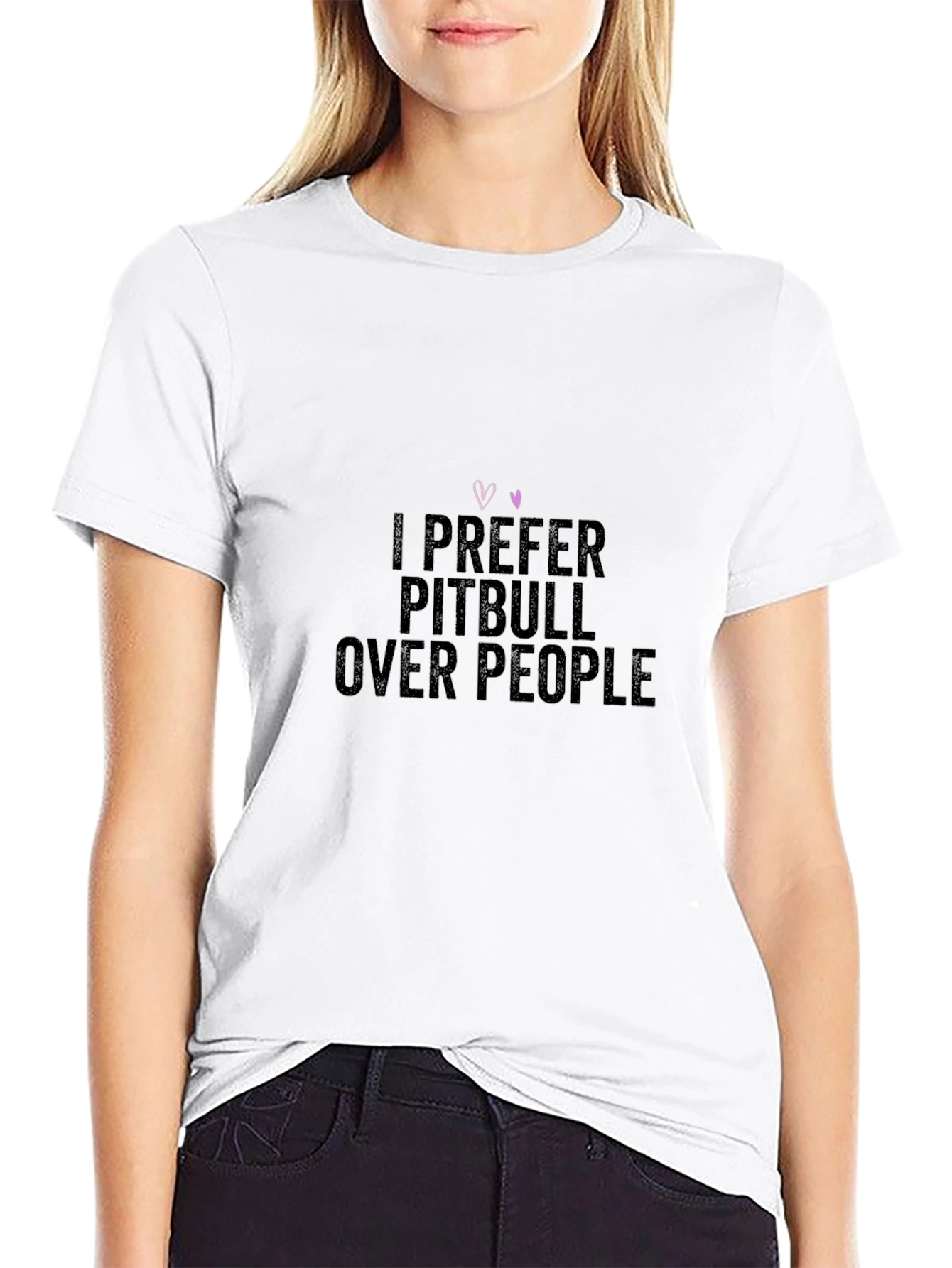 Pitbull Lover Black T-Shirt