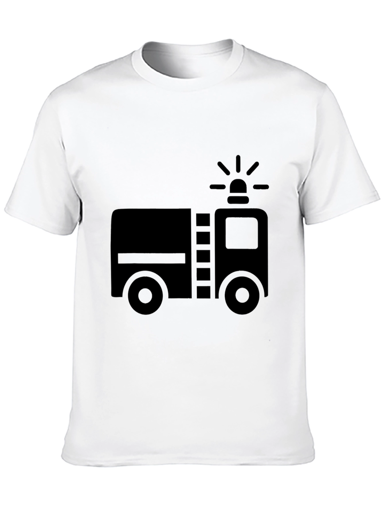 Firetruck Graphic Tee - Black
