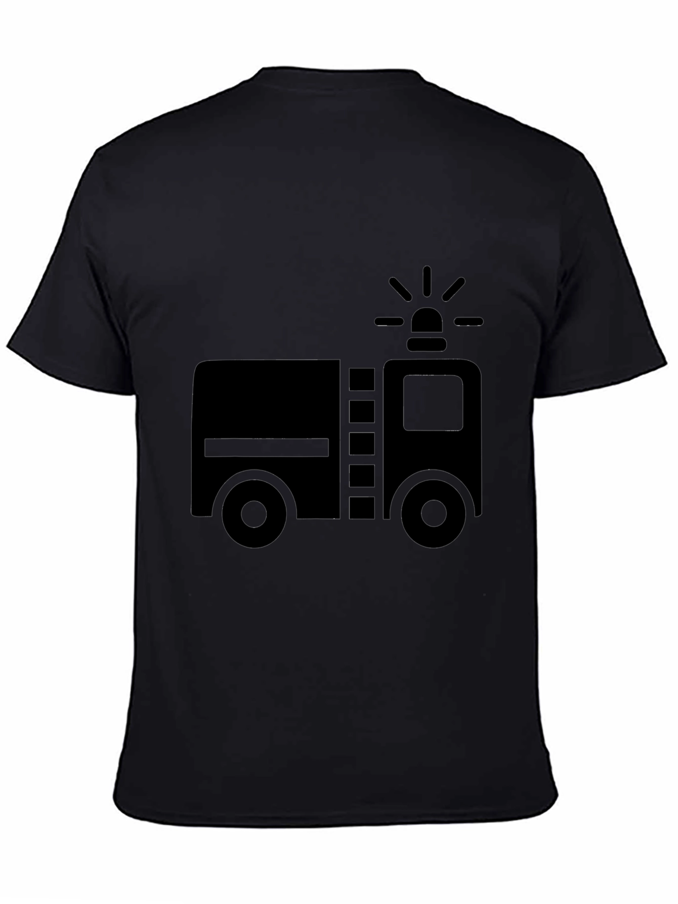 Firetruck Graphic Tee - Black
