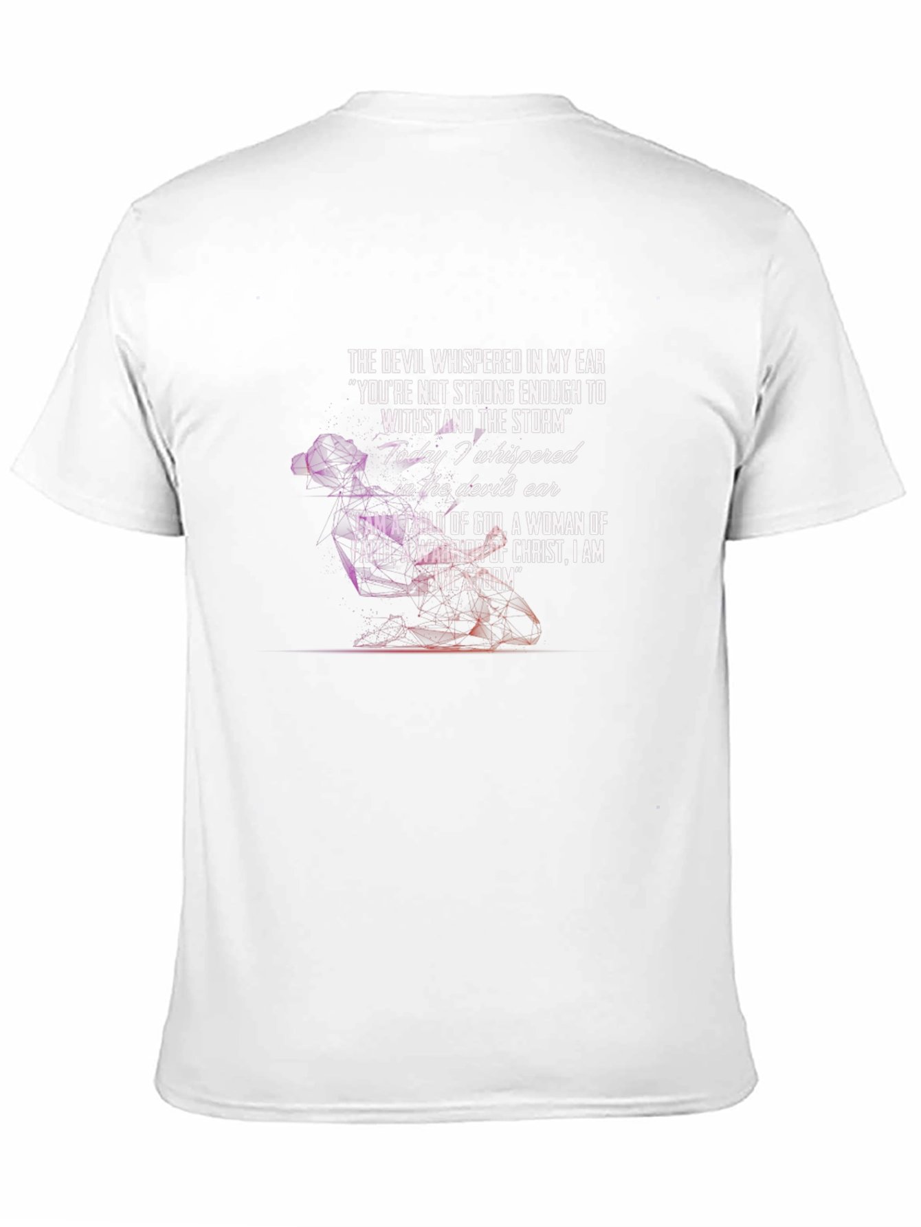 Woman of Faith T-Shirt: I Am The Storm