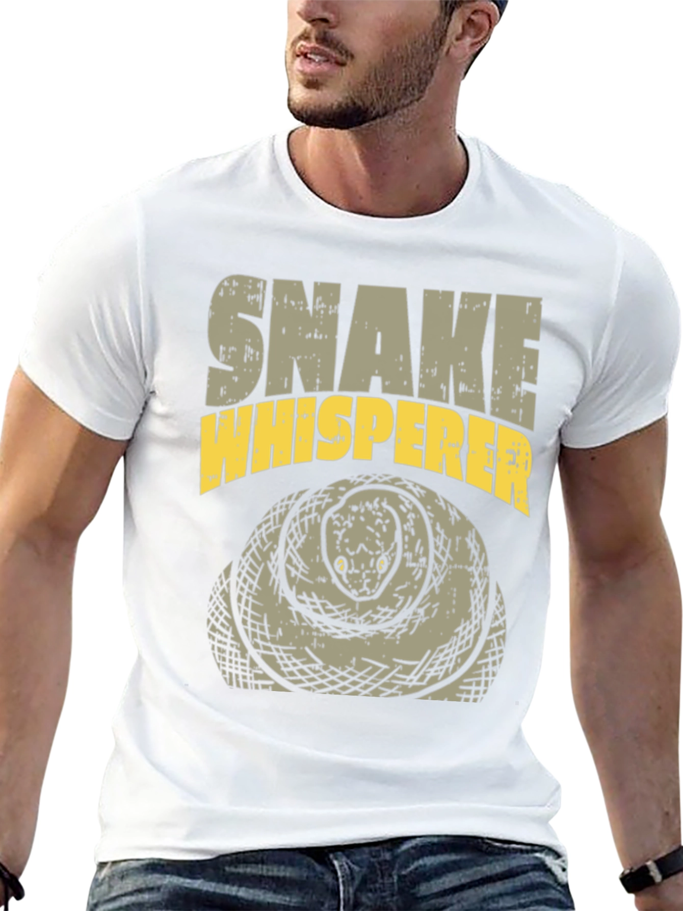 Snake Whisperer Graphic Tee - Reptile Lover T-Shirt