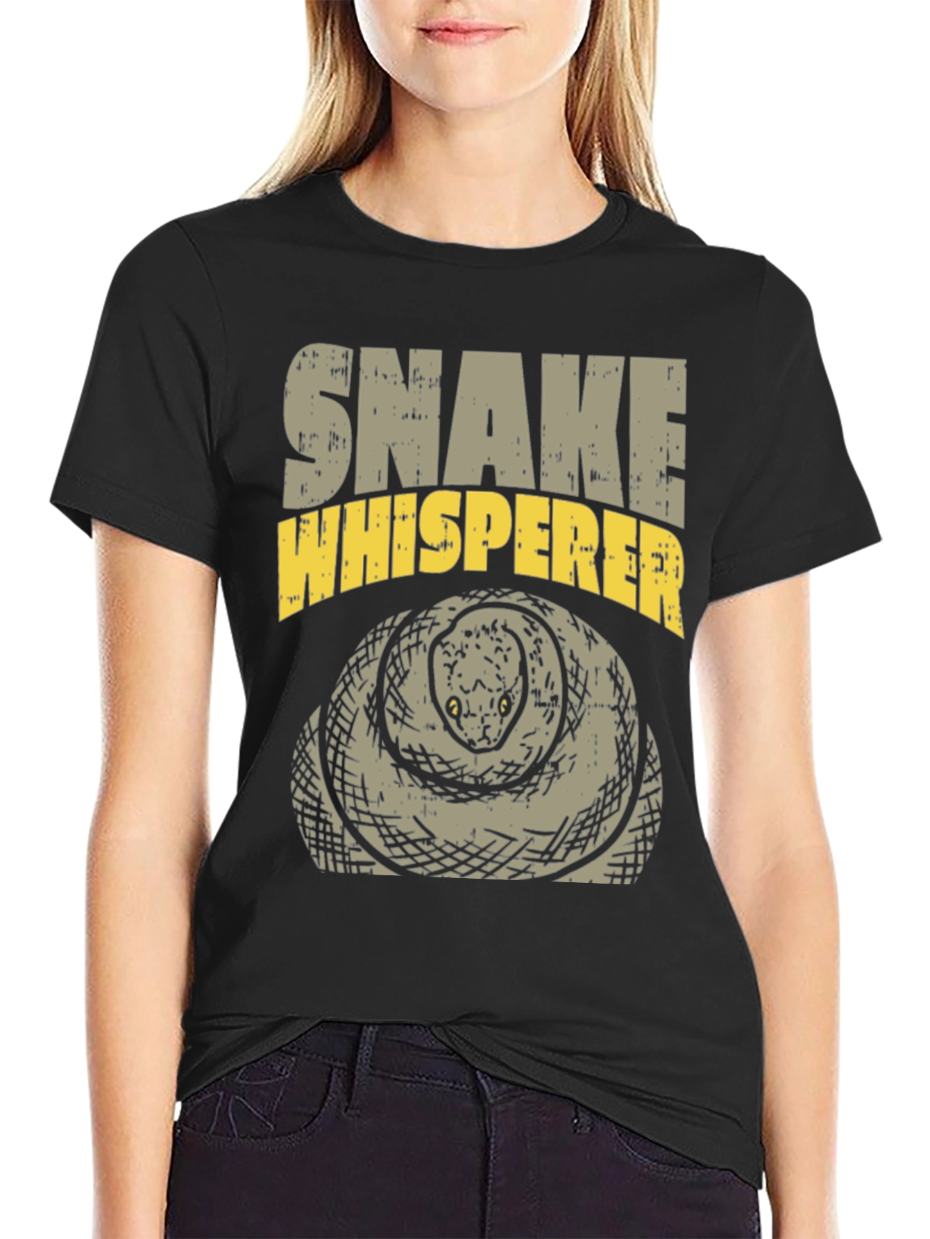 Snake Whisperer Graphic Tee - Reptile Lover T-Shirt