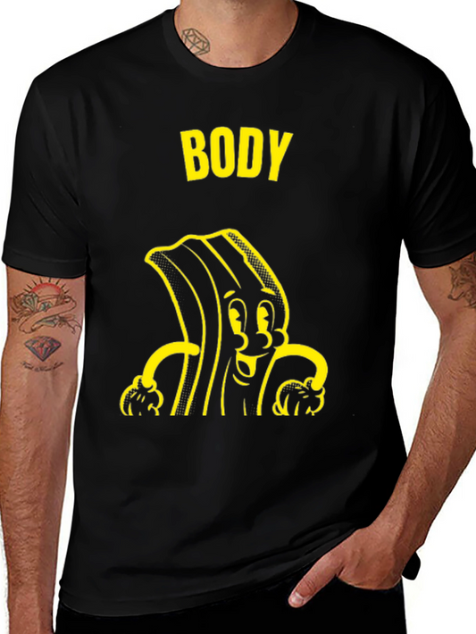 Funny Cartoon Bodybuilding T-Shirt