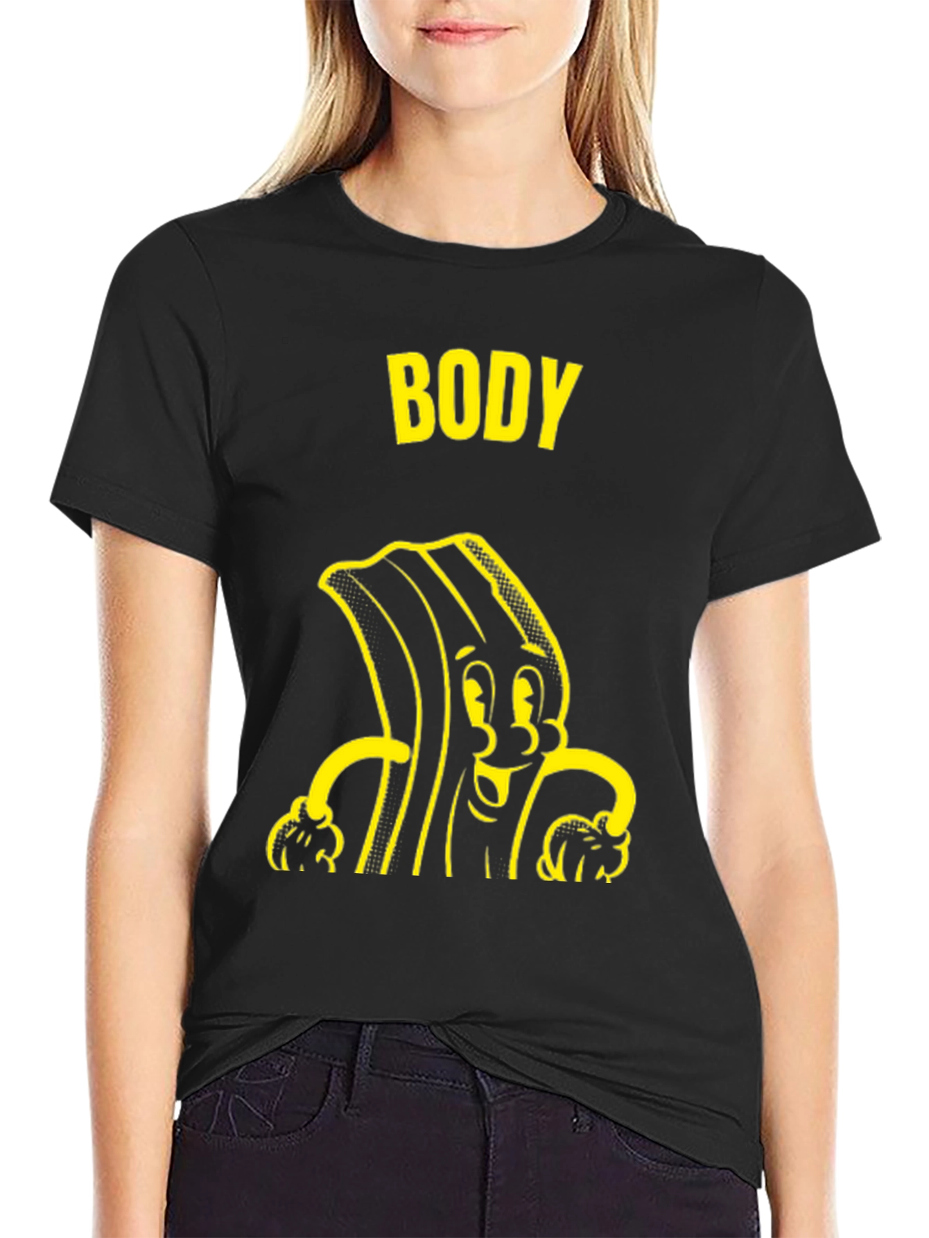 Funny Cartoon Bodybuilding T-Shirt