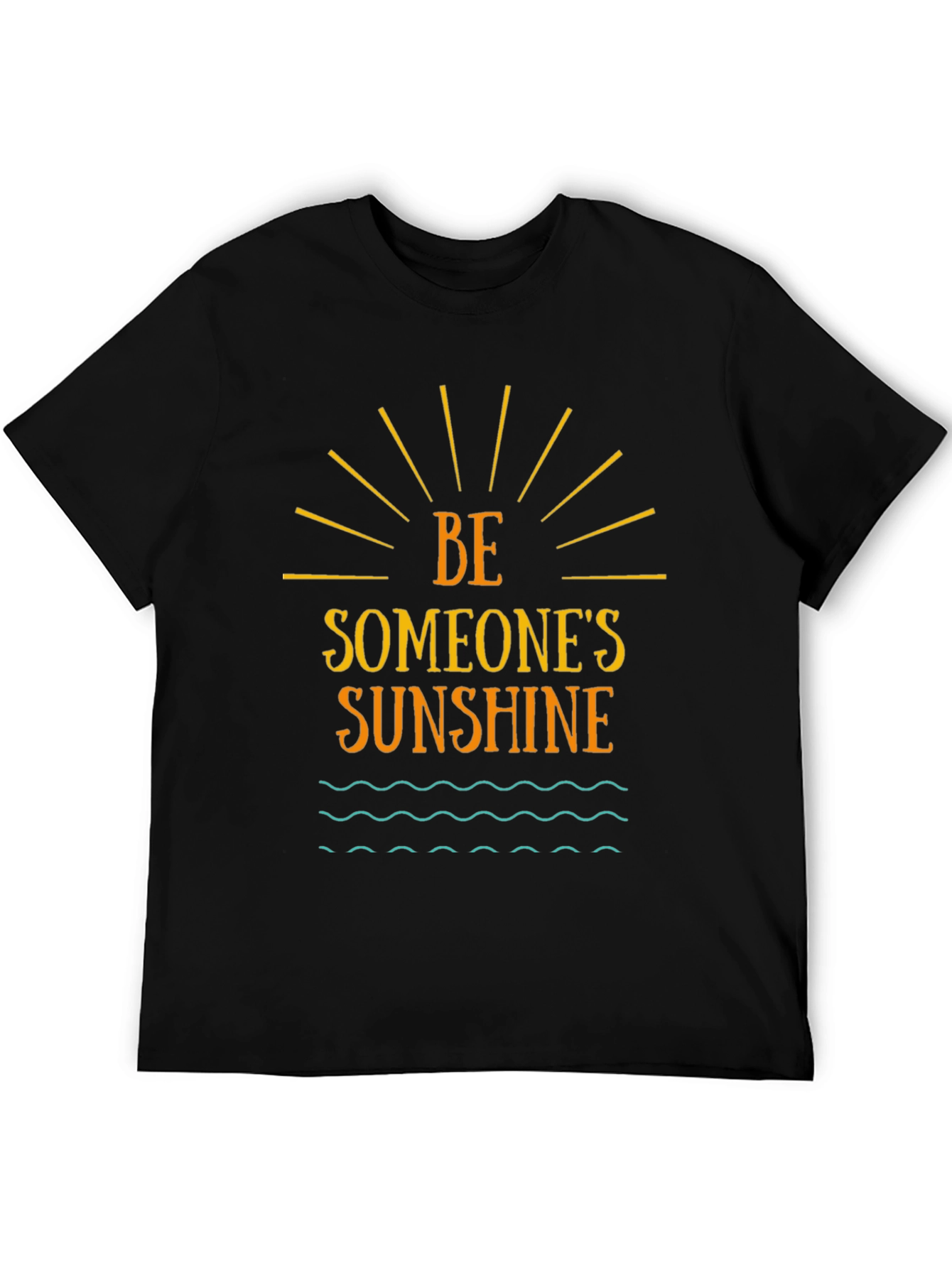 Be Someones Sunshine Graphic Tee - Black