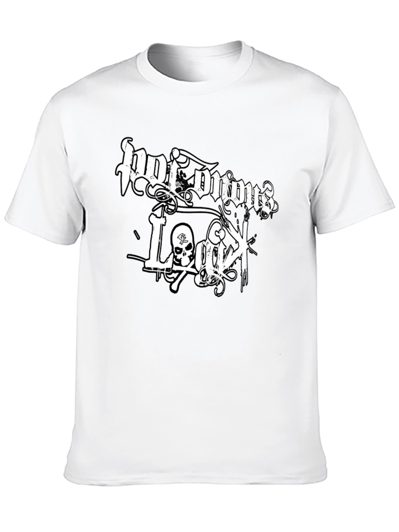 Poisonous Legacy Graphic Print Black T-Shirt