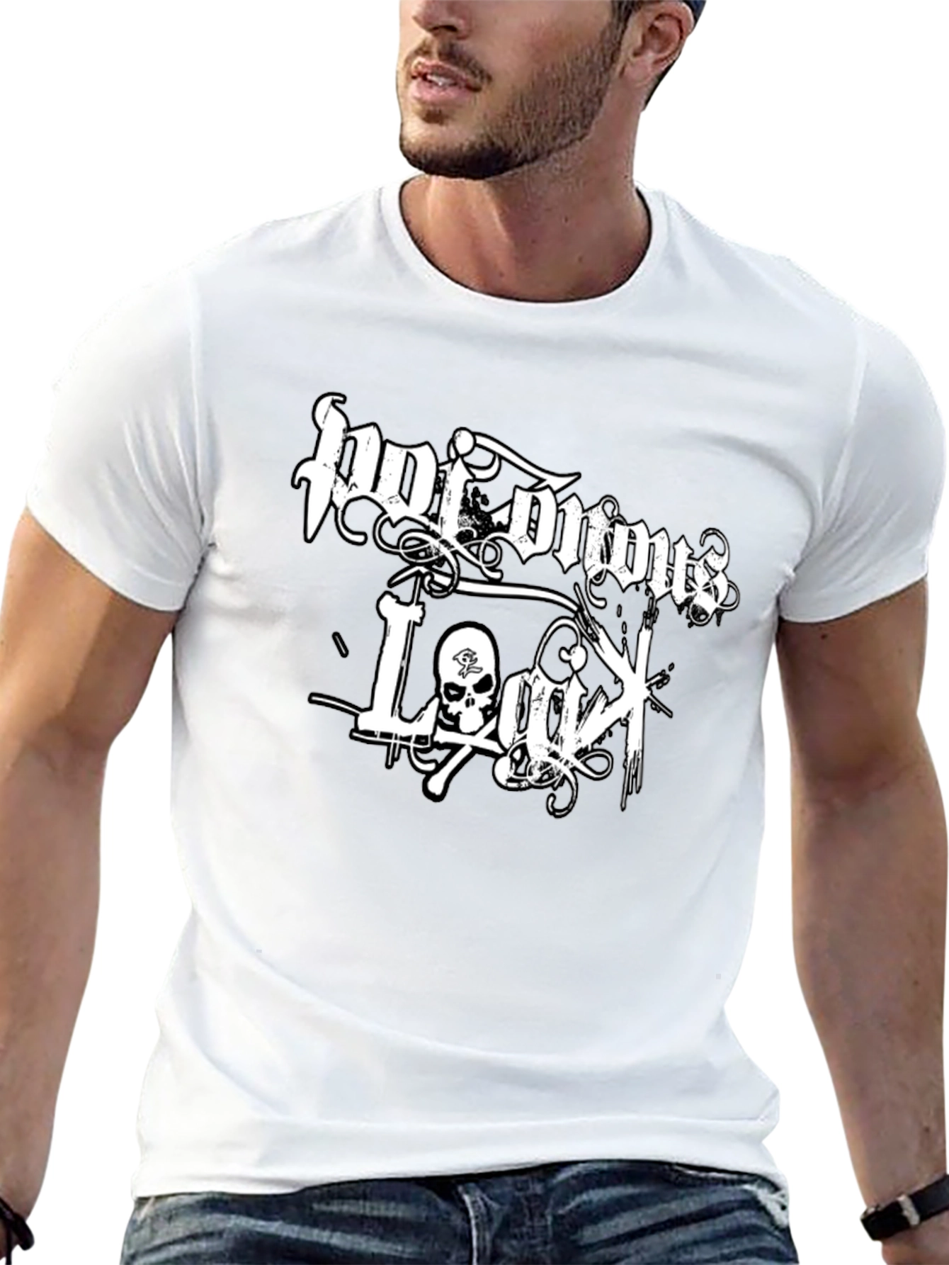 Poisonous Legacy Graphic Print Black T-Shirt