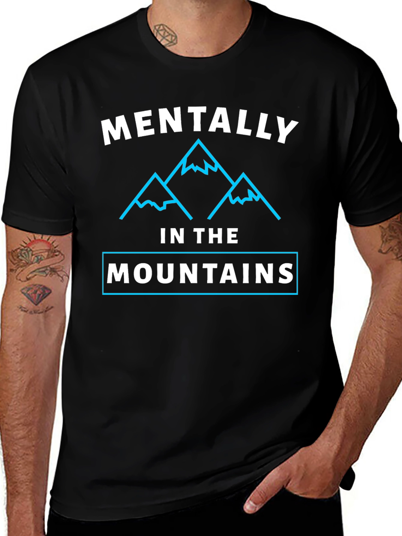 Mentally in the Mountains Graphic Tee