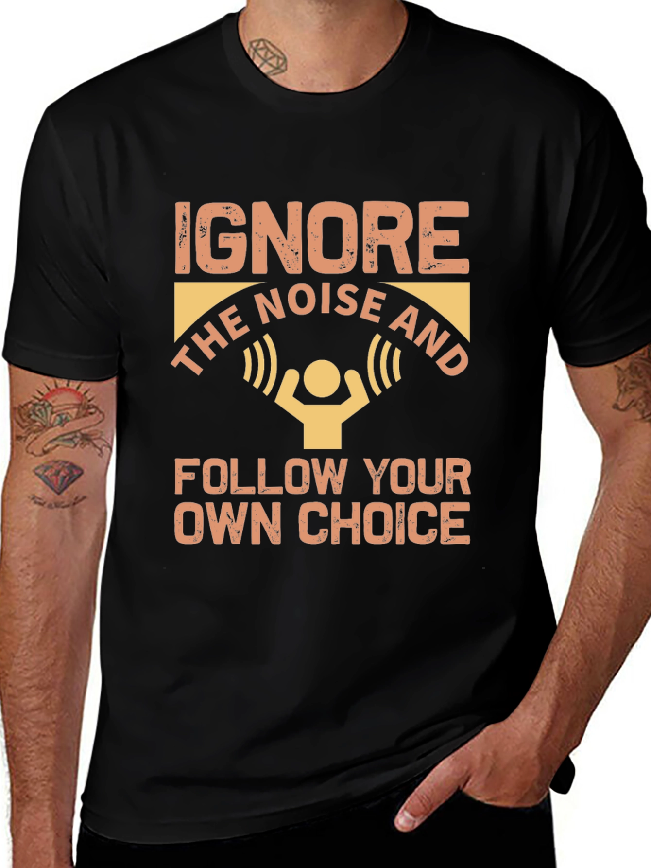 Ignore Noise Follow Choice T-Shirt