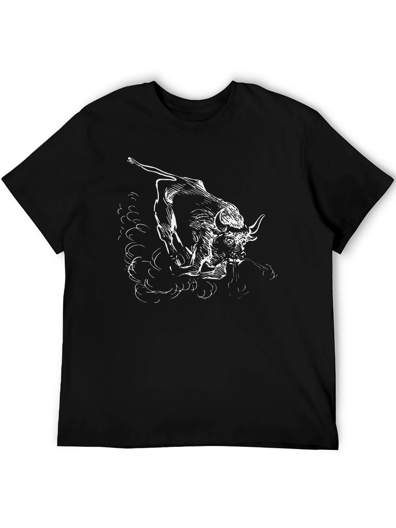 Raging Bull Graphic Tee - Mens Black T-Shirt