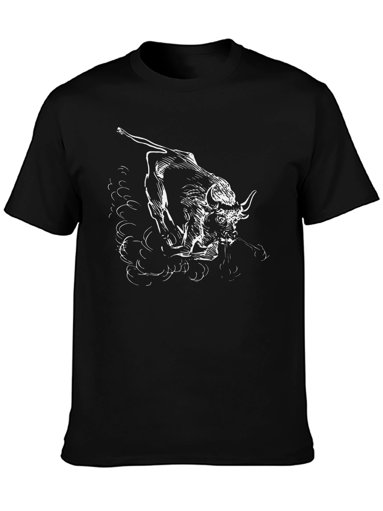 Raging Bull Graphic Tee - Mens Black T-Shirt