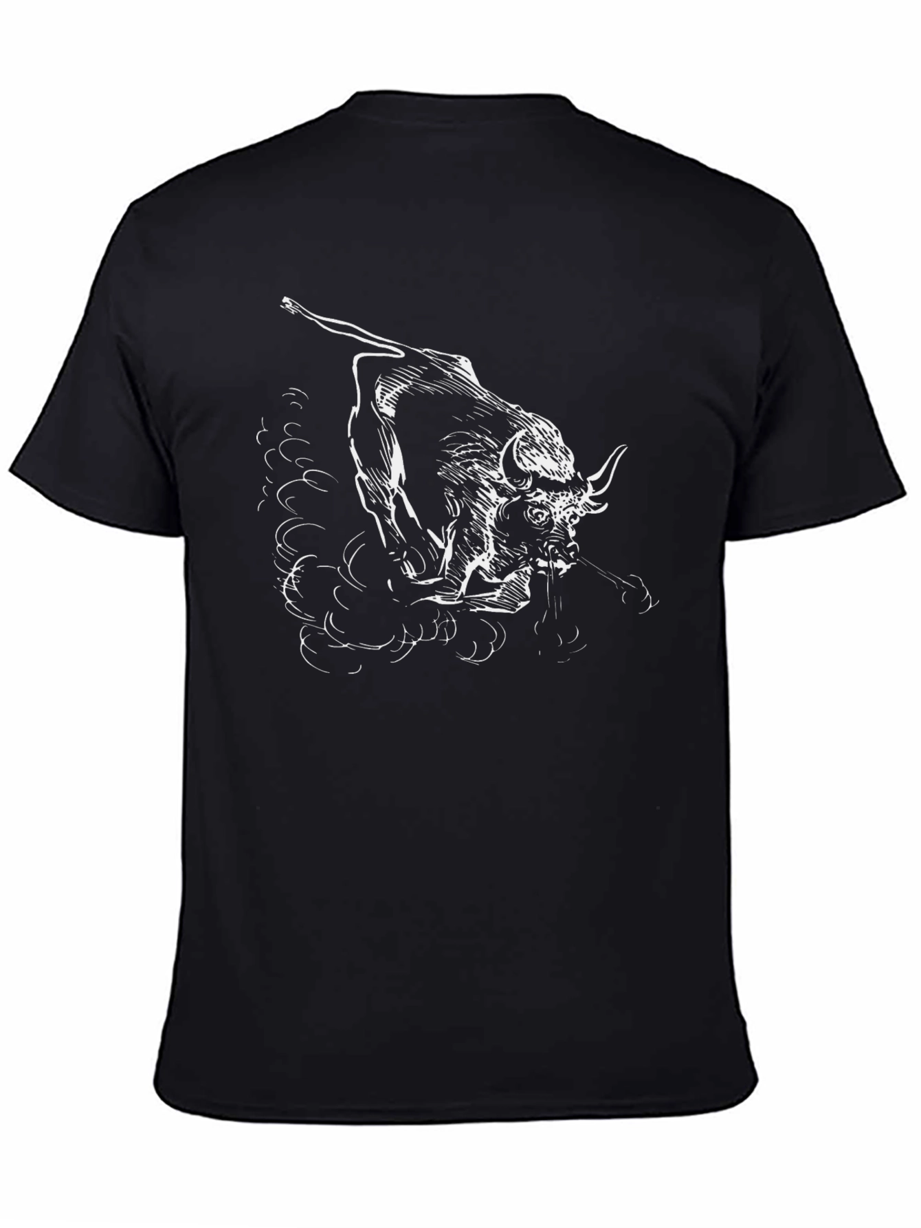Raging Bull Graphic Tee - Mens Black T-Shirt