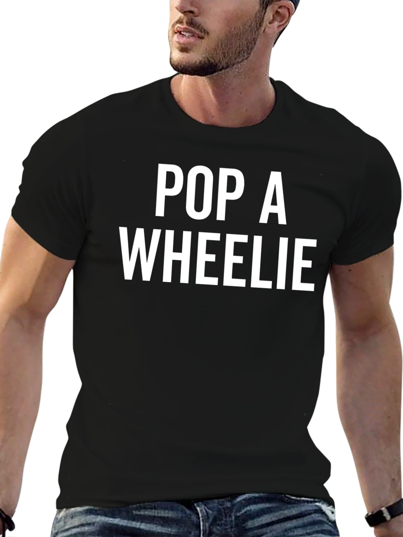 Pop A Wheelie Graphic Tee