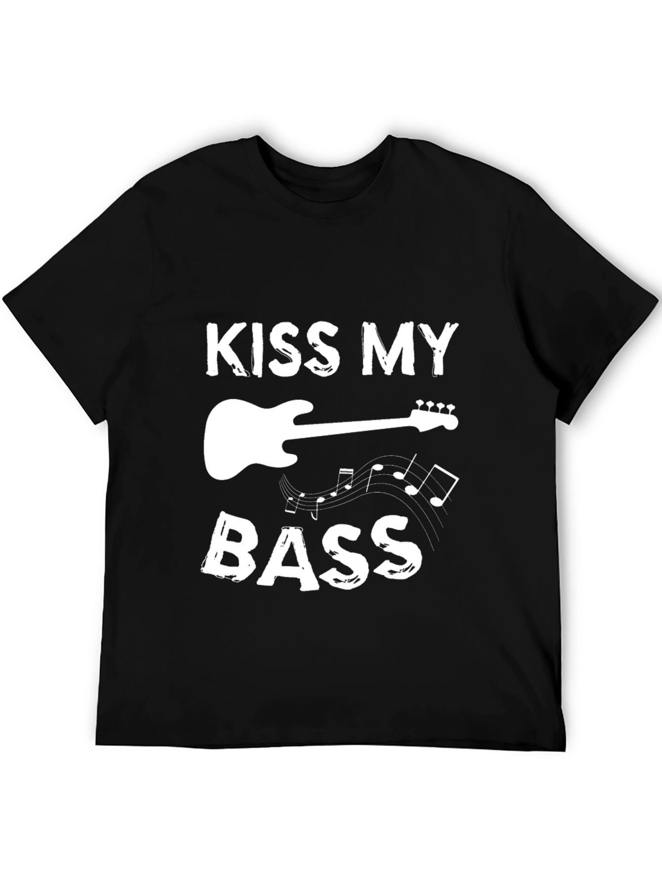 Kiss My Bass Guitar Musician T-Shirt