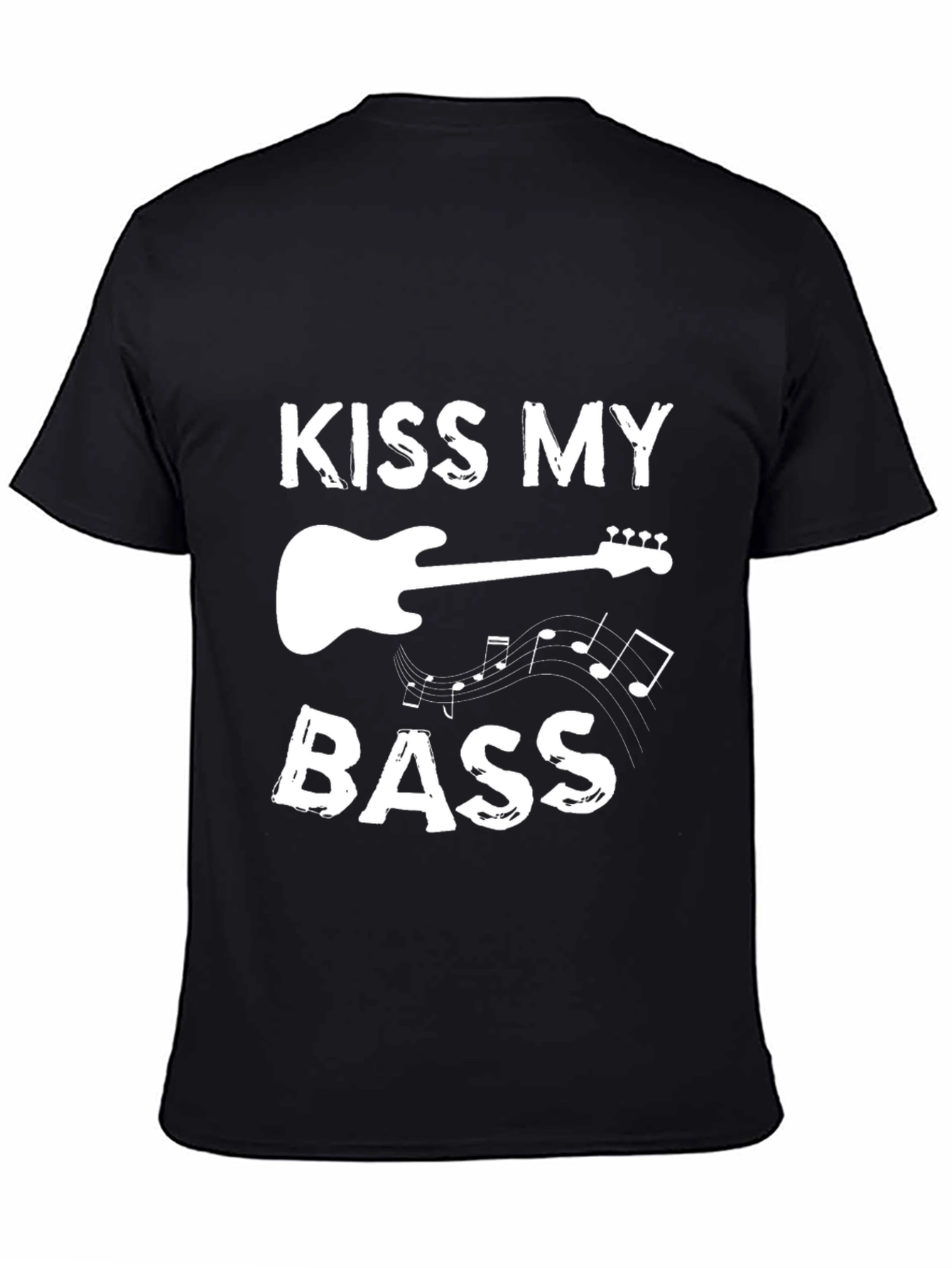 Kiss My Bass Guitar Musician T-Shirt