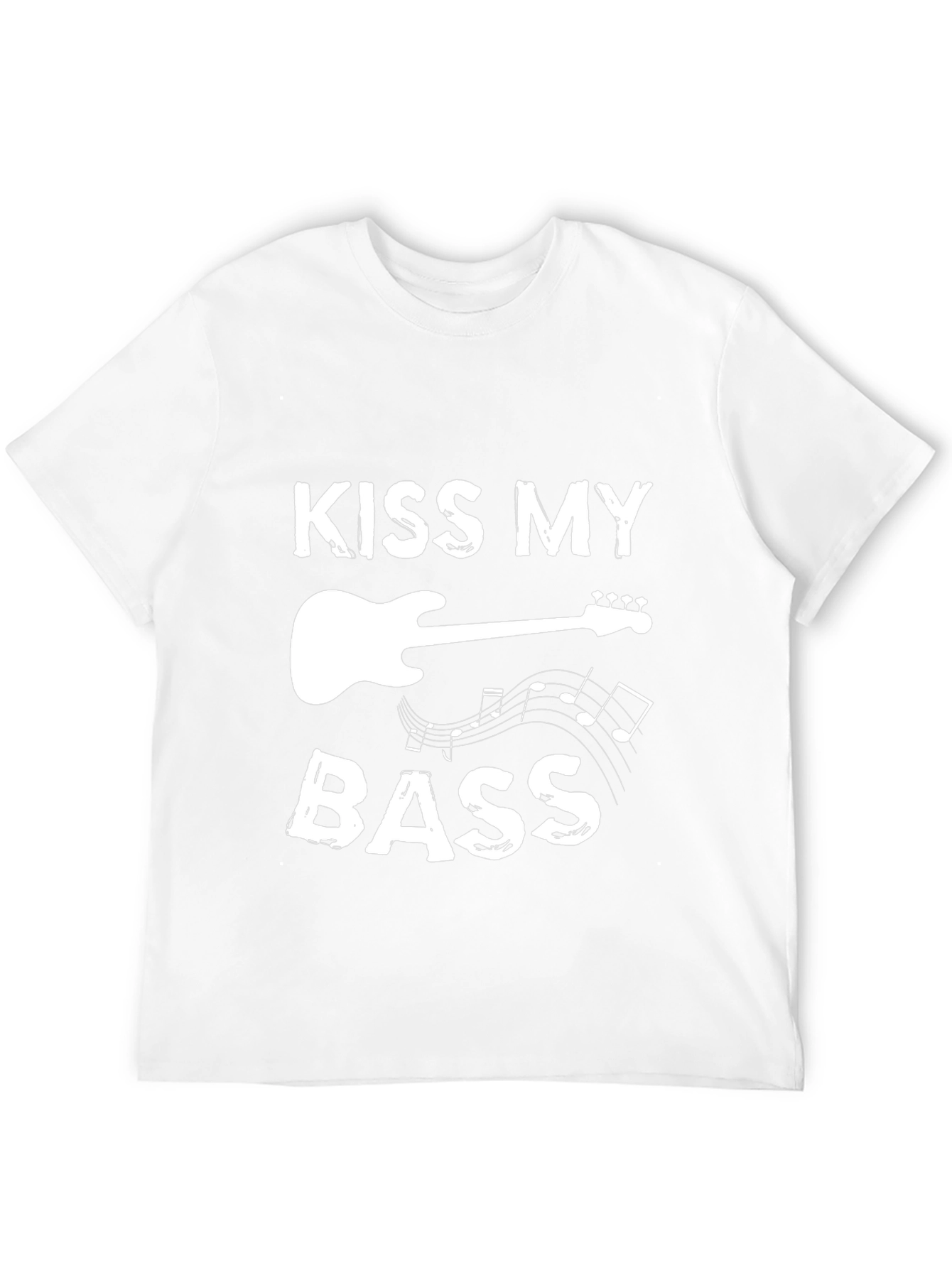 Kiss My Bass Guitar Musician T-Shirt