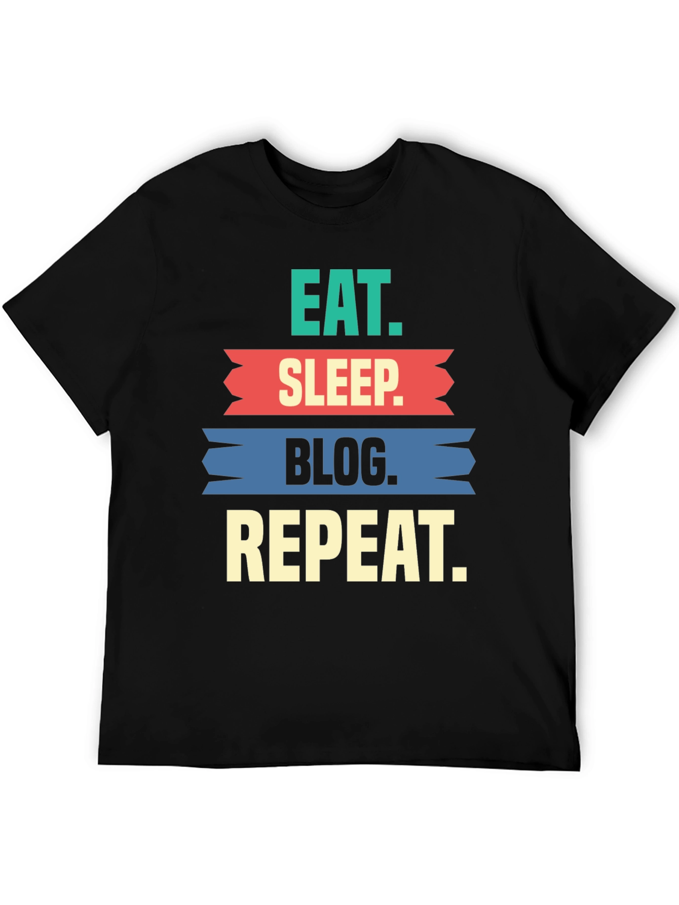 Eat Sleep Blog Repeat T-Shirt