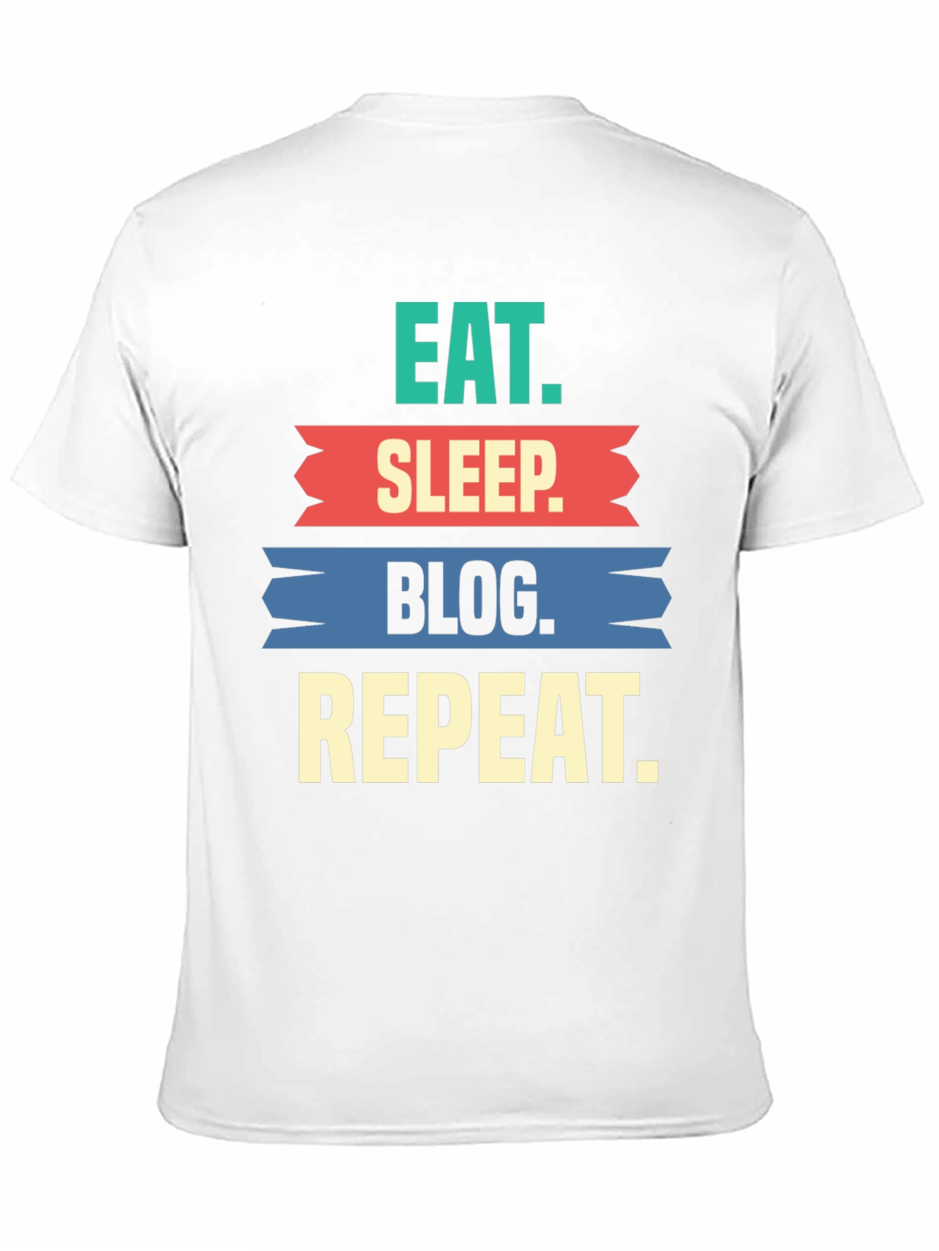 Eat Sleep Blog Repeat T-Shirt
