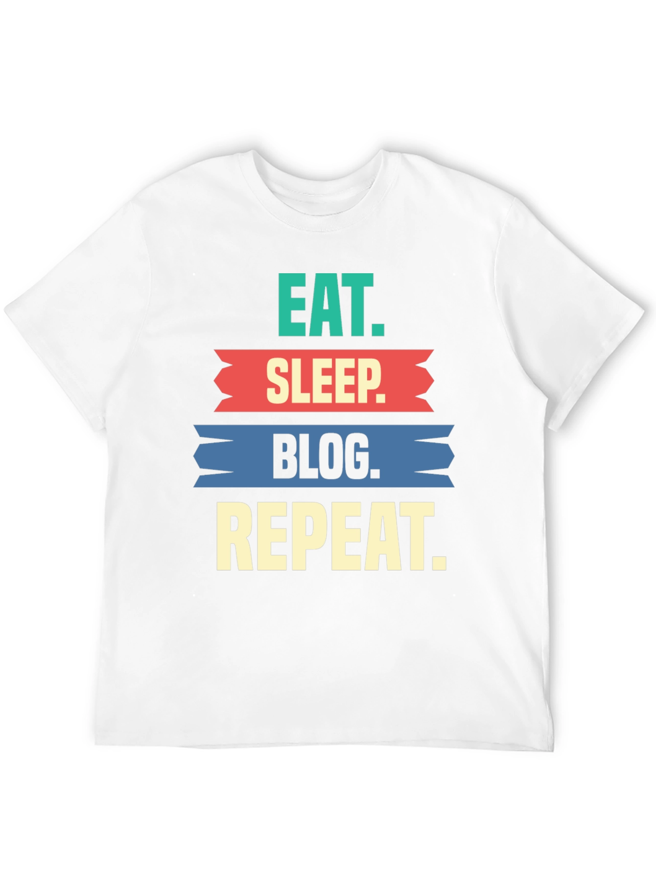 Eat Sleep Blog Repeat T-Shirt