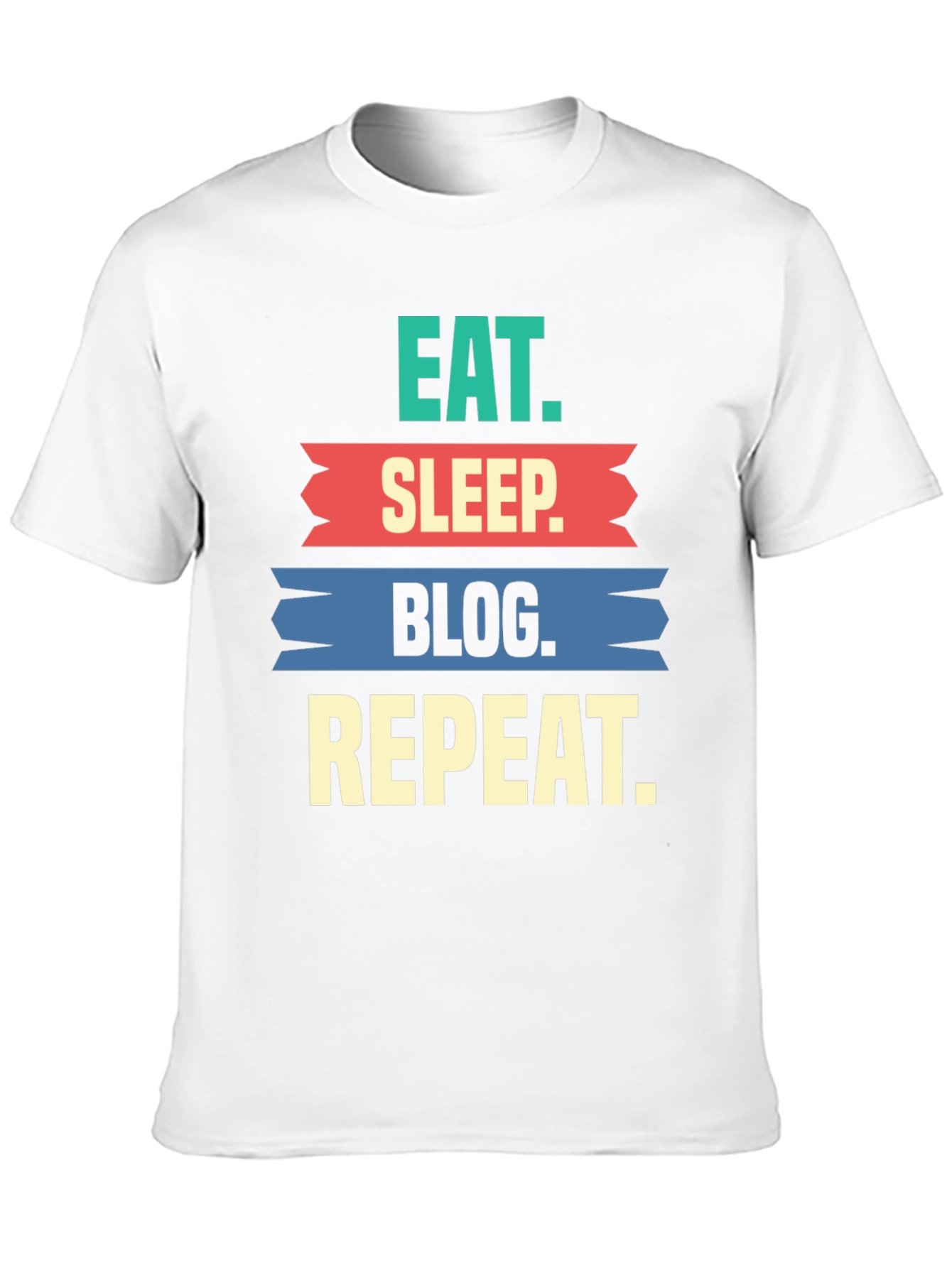 Eat Sleep Blog Repeat T-Shirt