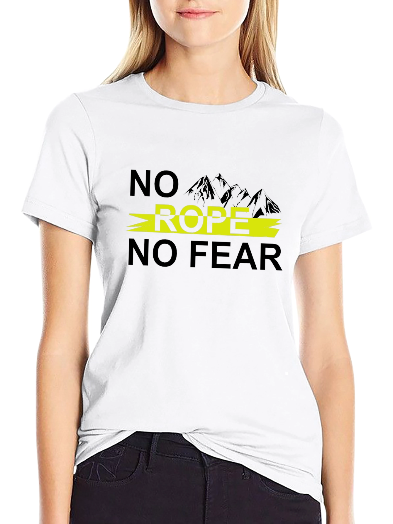 No Rope No Fear Graphic Tee