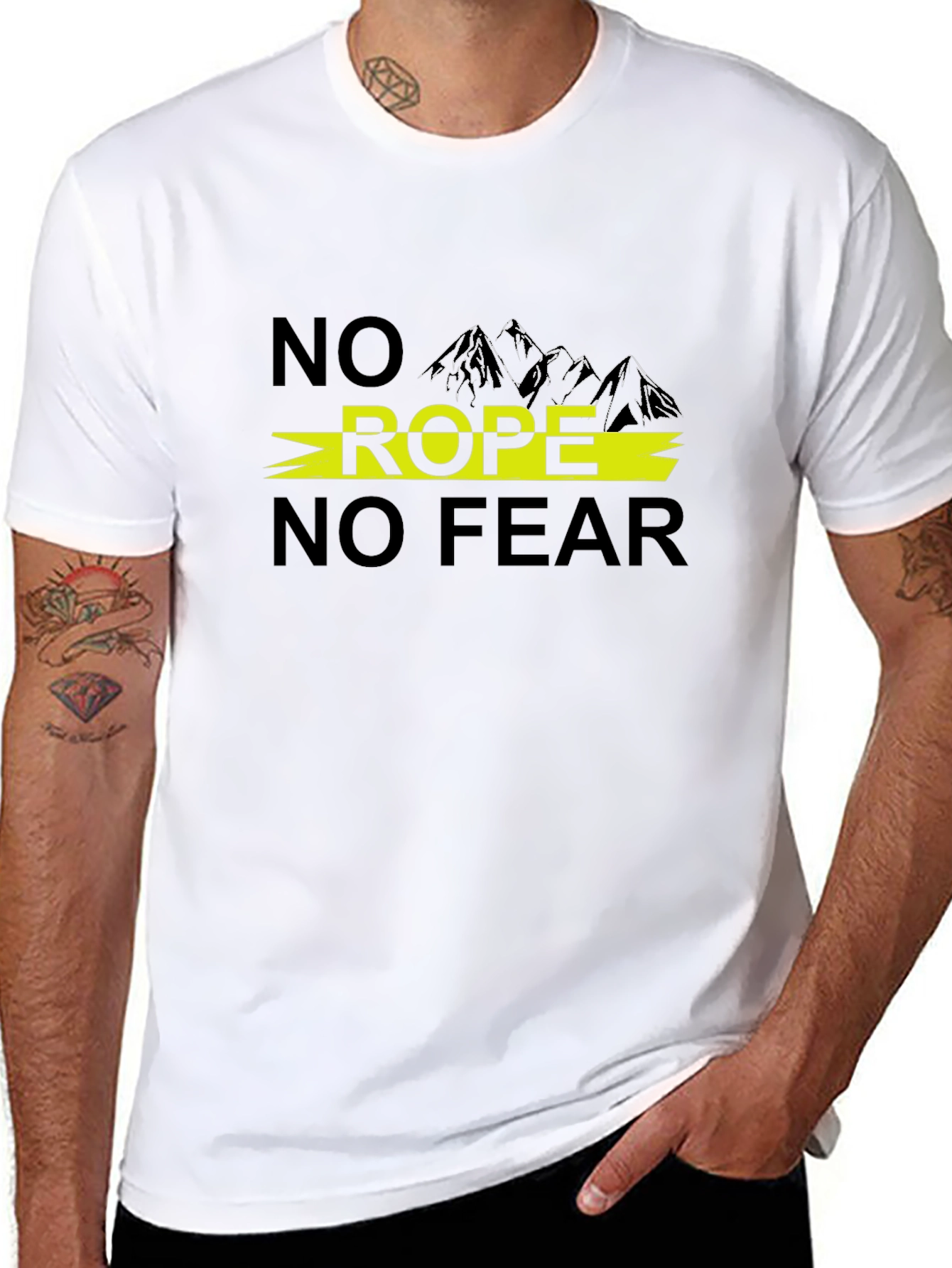 No Rope No Fear Graphic Tee
