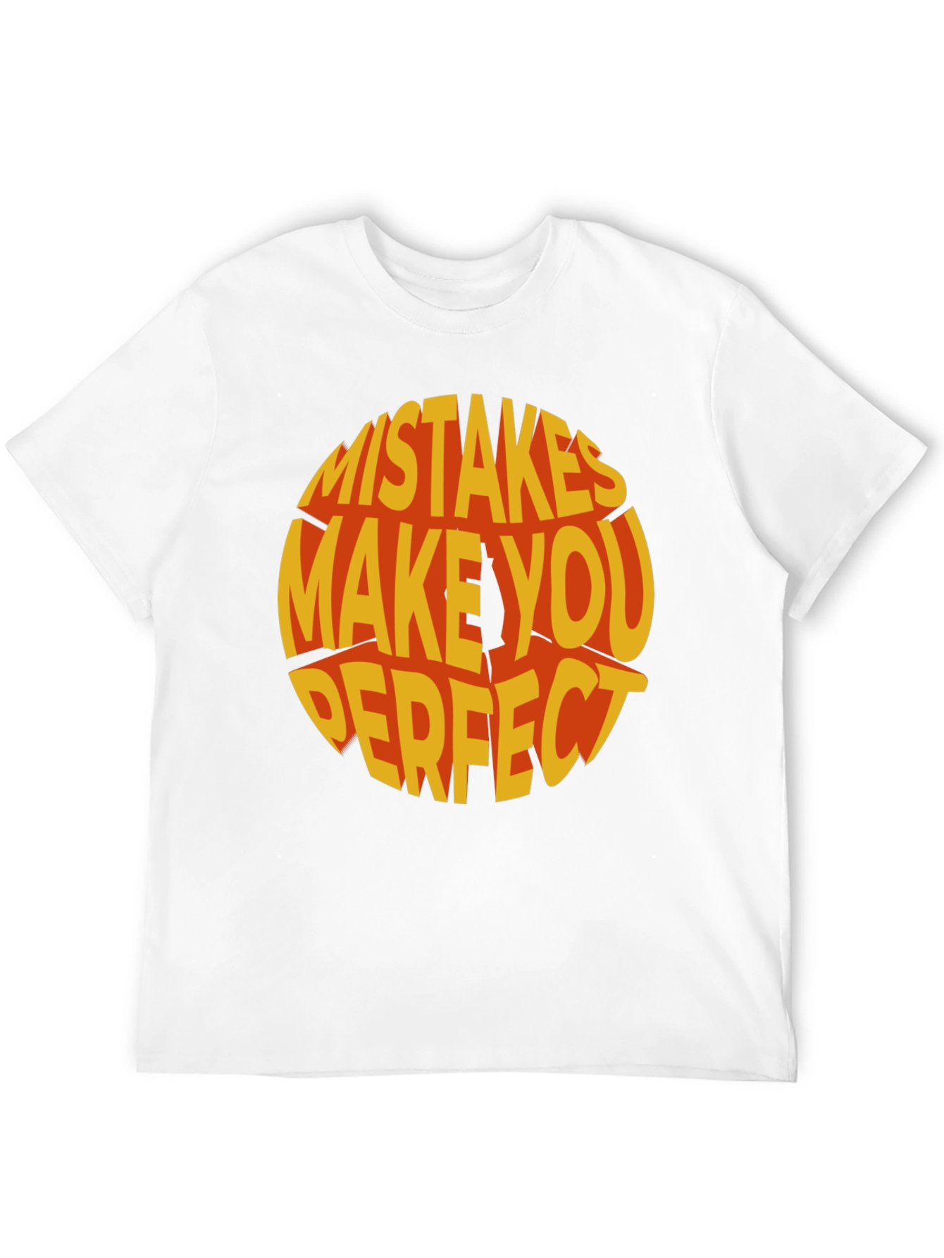 Mistakes Make You Perfect Graphic Tee - Black