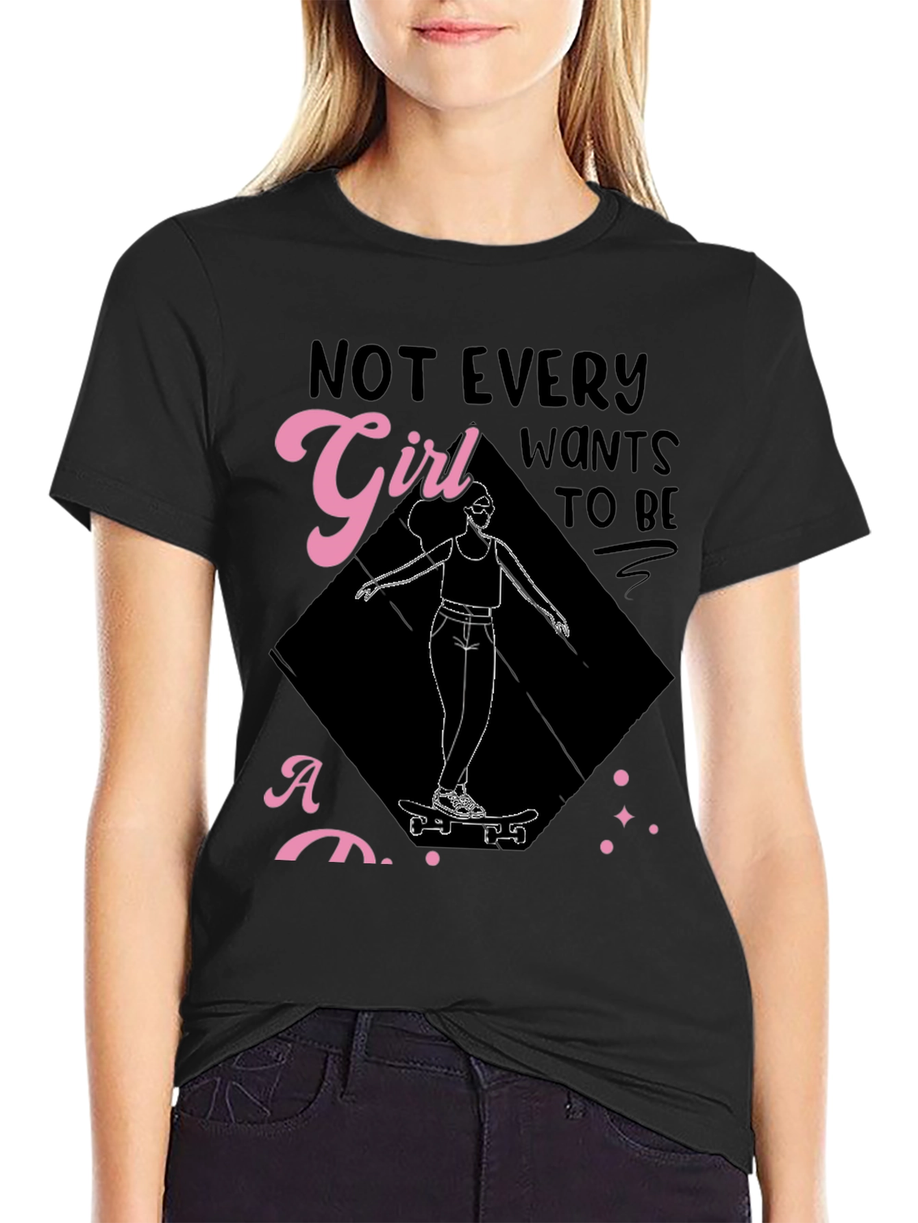 Not Every Girl Skater Graphic Tee