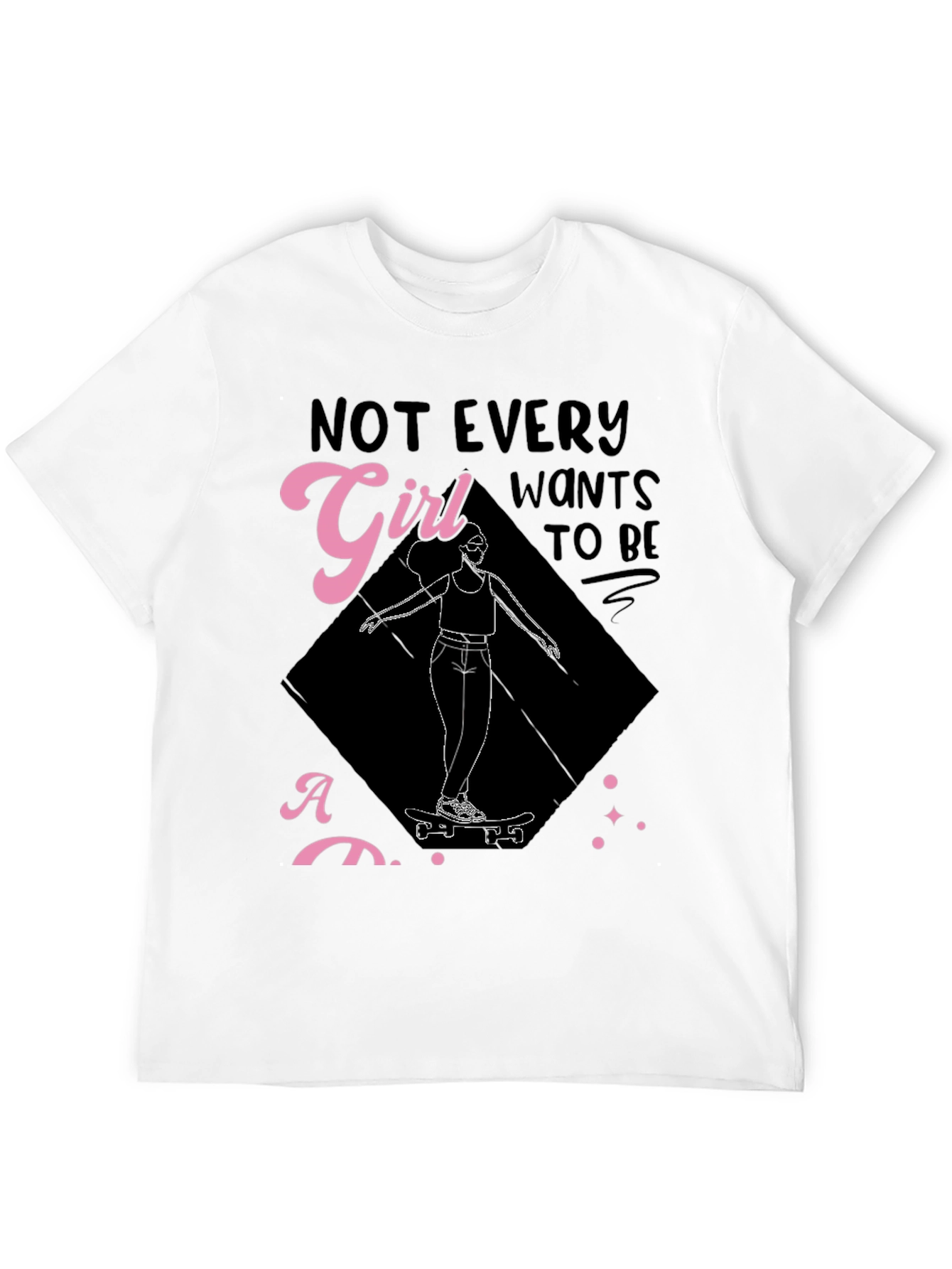 Not Every Girl Skater Graphic Tee