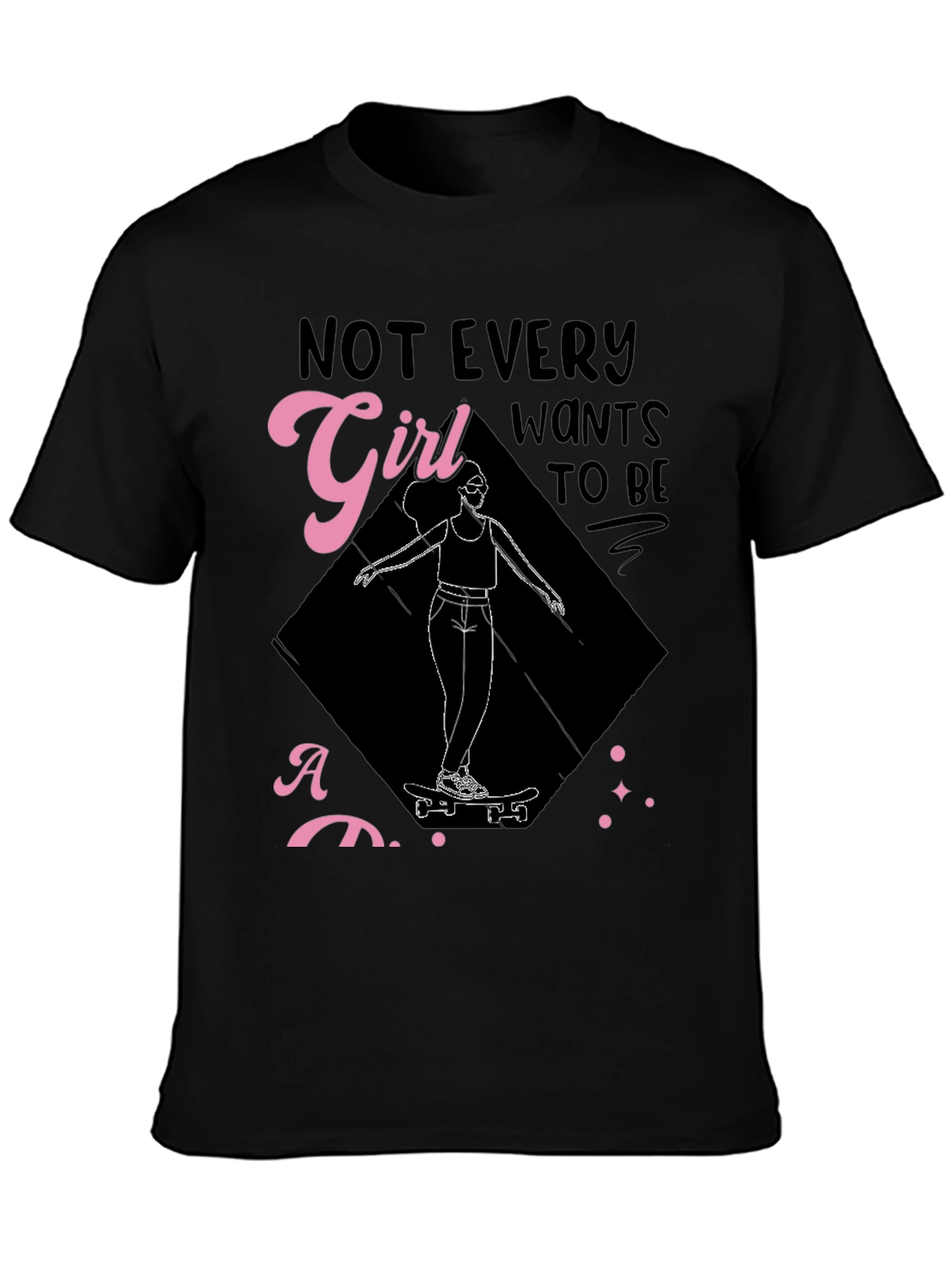 Not Every Girl Skater Graphic Tee
