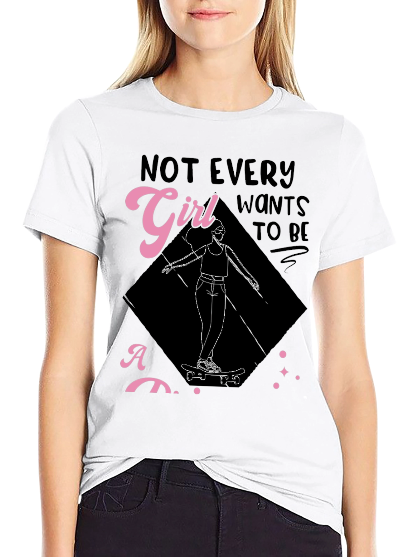Not Every Girl Skater Graphic Tee