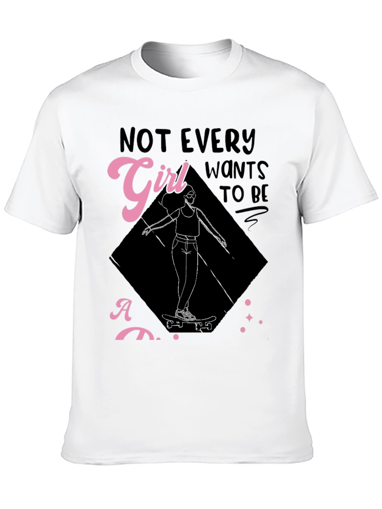 Not Every Girl Skater Graphic Tee