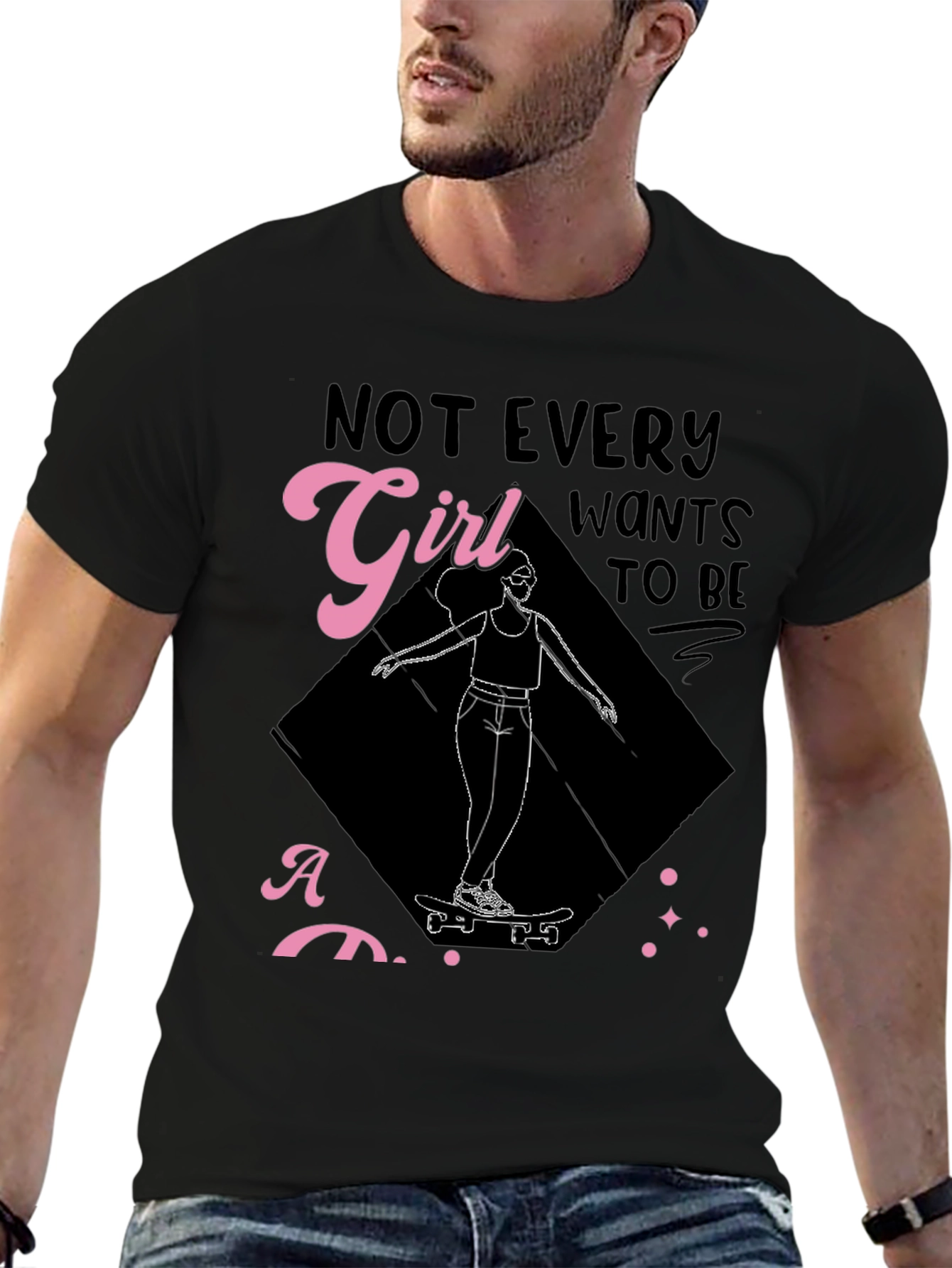 Not Every Girl Skater Graphic Tee